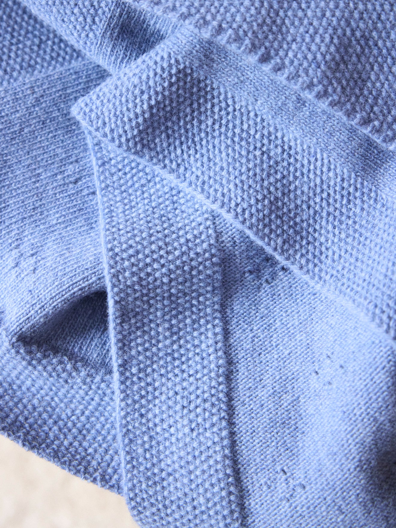 Plaid pointelle bébé Lambswool - Image 3