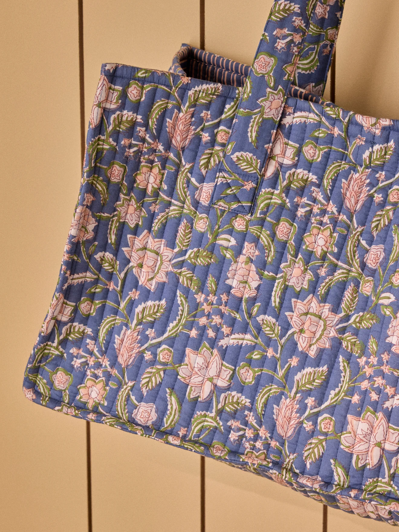 Sac cabas matelassé imprimé Bella - Image 2