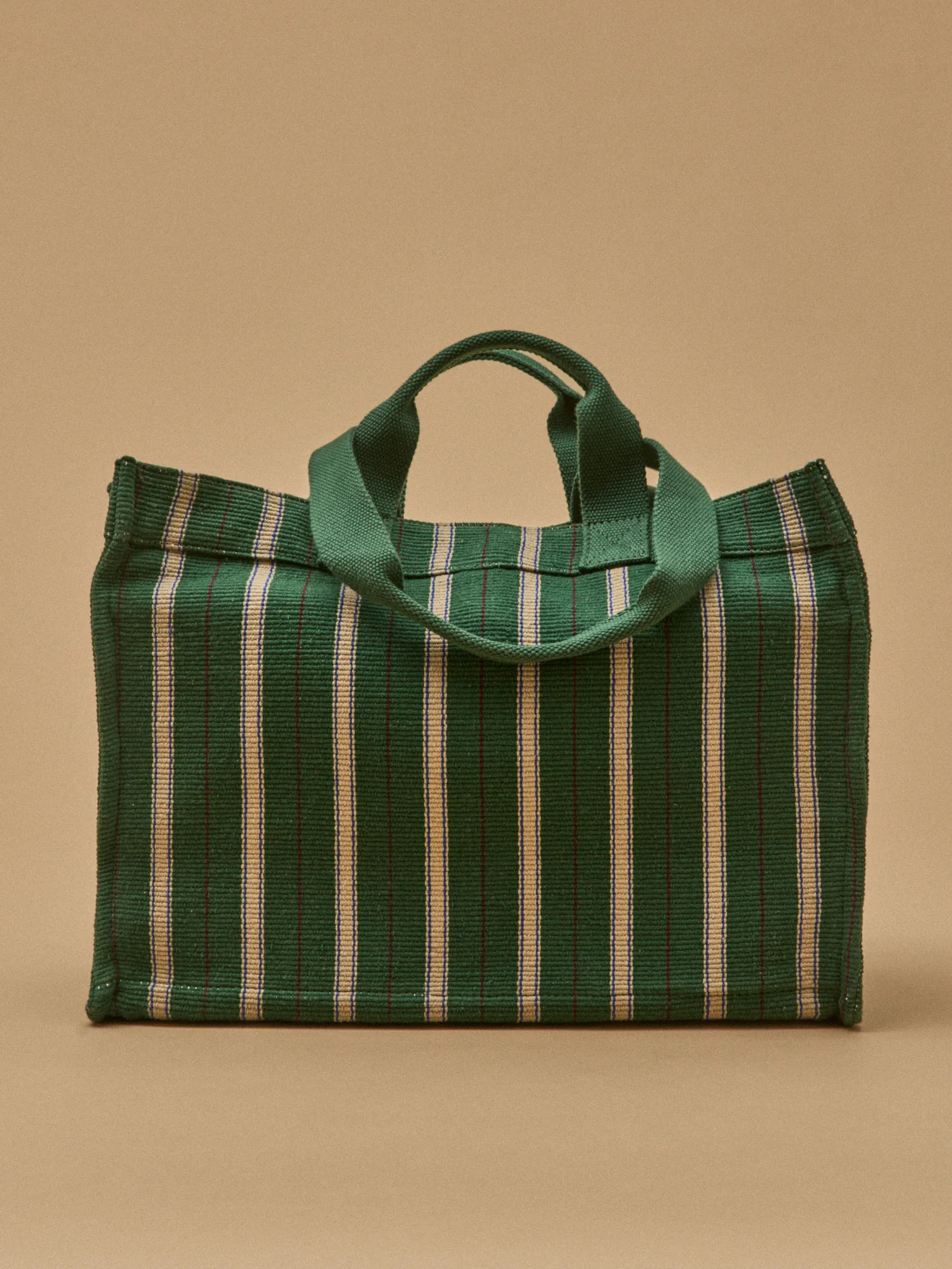 Maxi cabas rayé - Collaboration Moismont x Cyrillus - Image 5