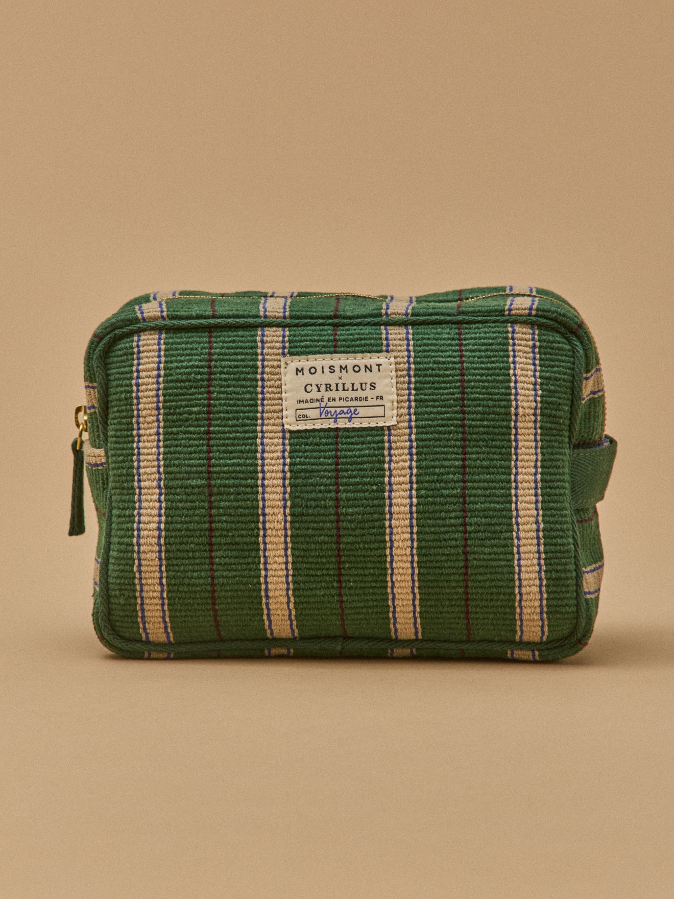 Grande pochette rayée - Collaboration Moismont x Cyrillus - Image 5