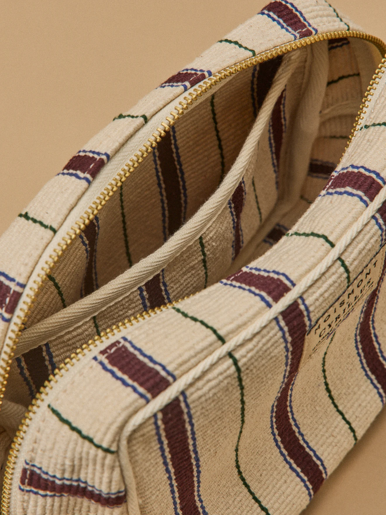 Grande pochette rayée - Collaboration Moismont x Cyrillus - Image 3
