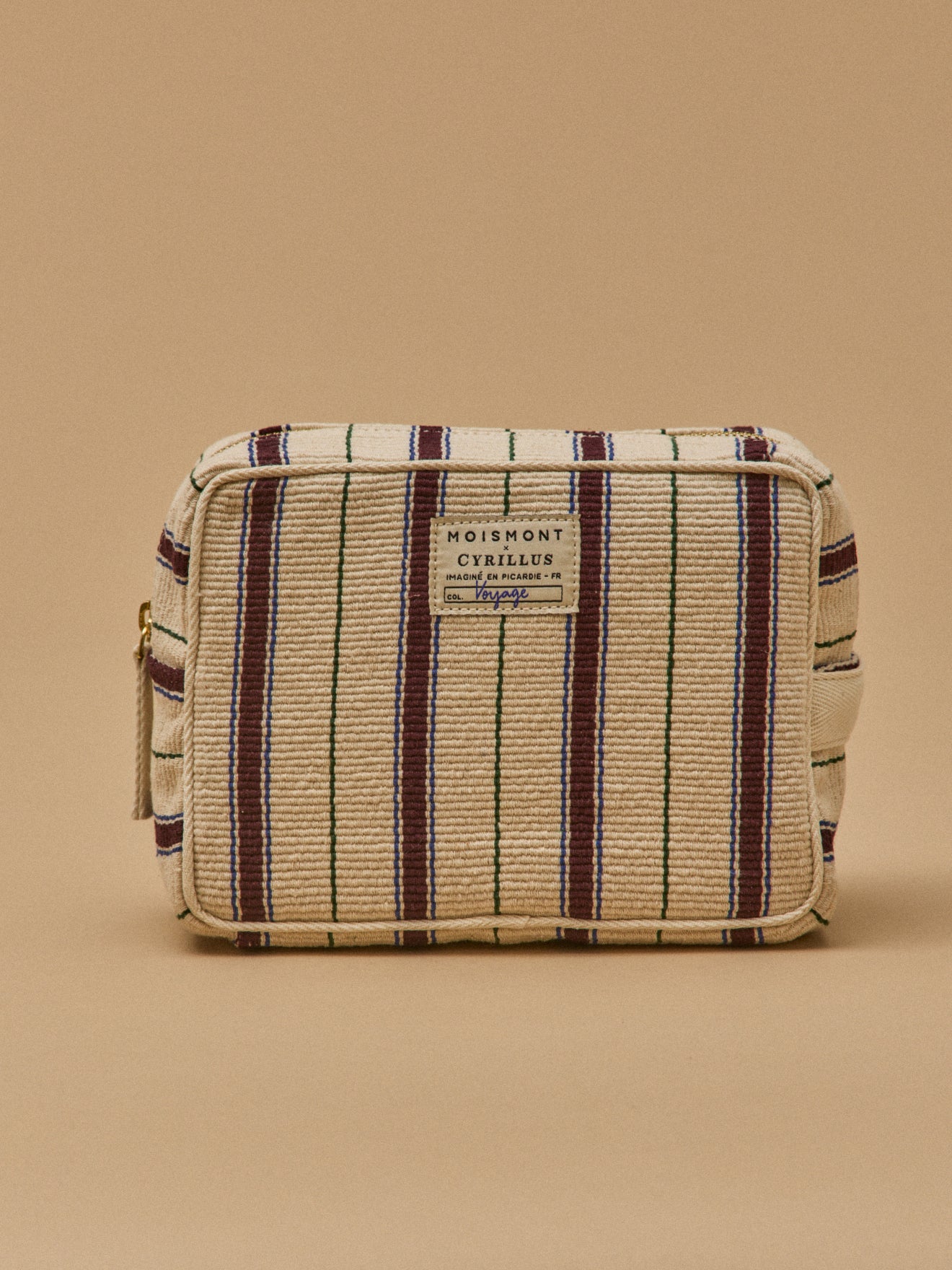 Grande pochette rayée - Collaboration Moismont x Cyrillus - Image 5