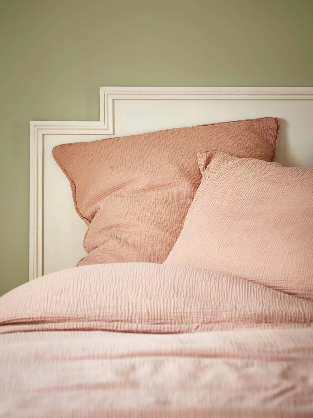 Housse de couette gaze de coton "Gaufrée"