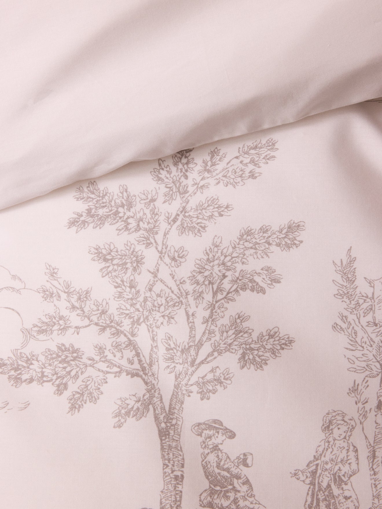 Housse de couette percale de coton "Esprit Toile de Jouy" - Image 2