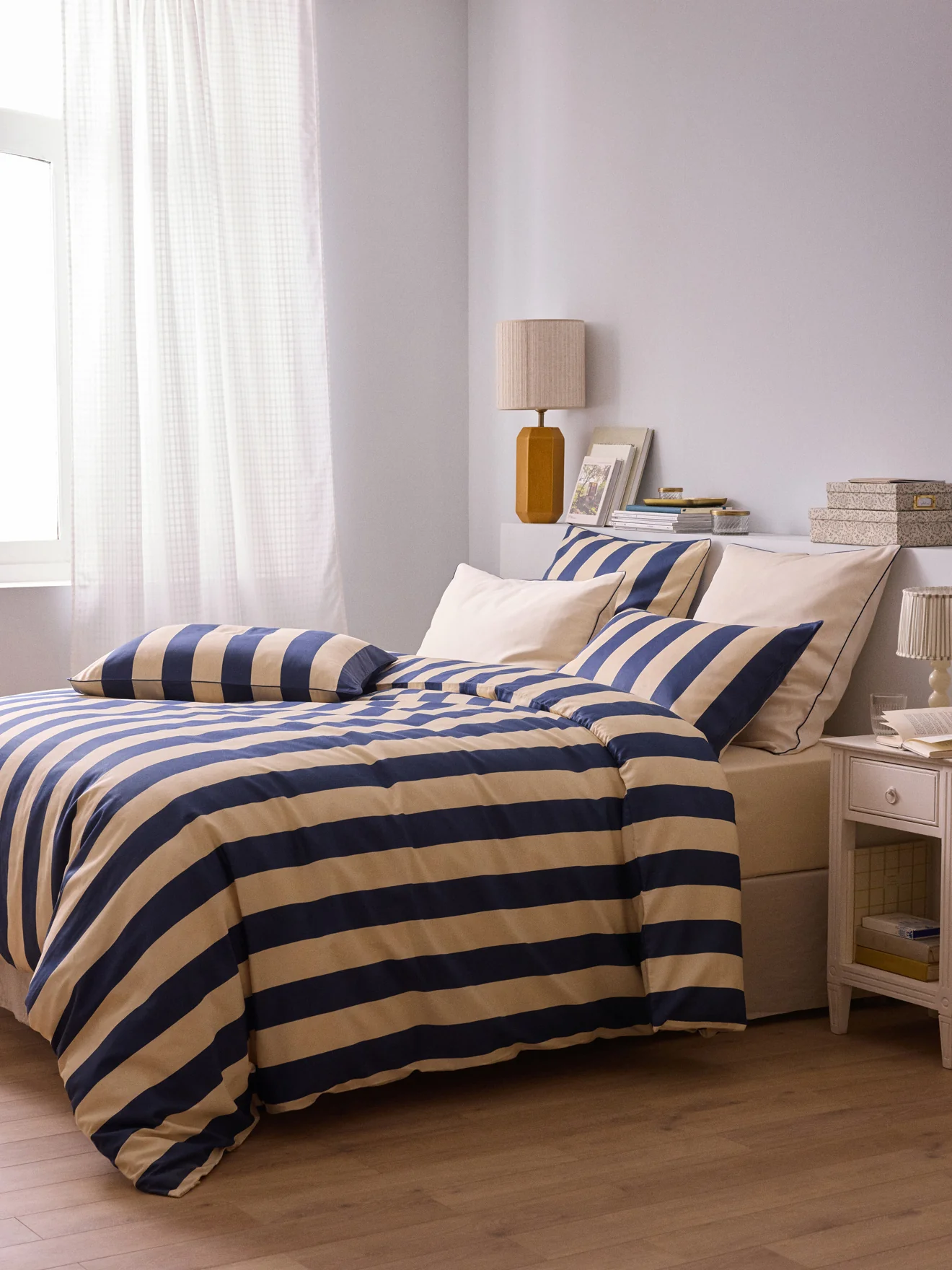 Housse de couette satin de coton "Maxine" - Image 4