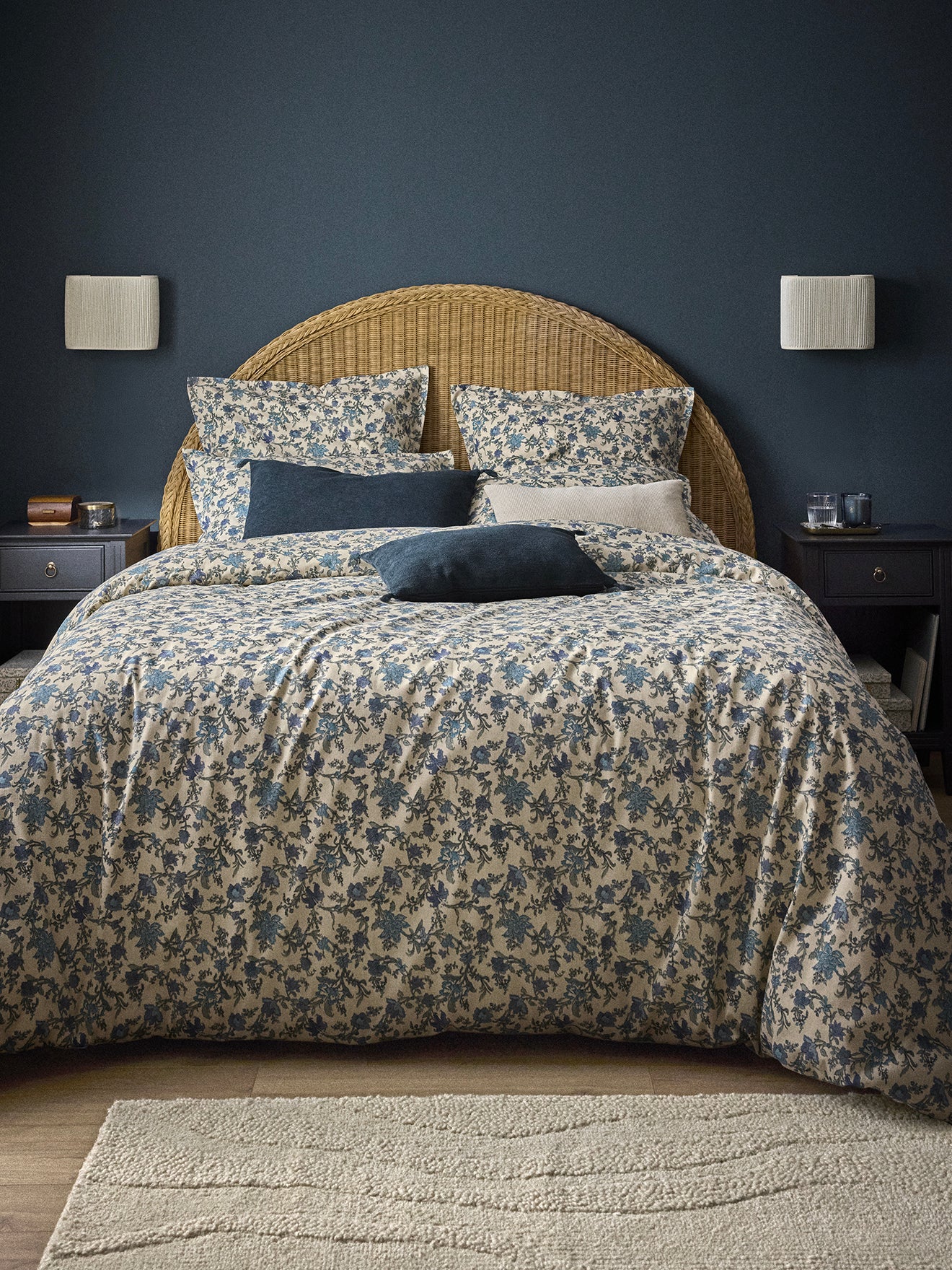 Housse de couette coton aspect lin "Aurore" - Image 5