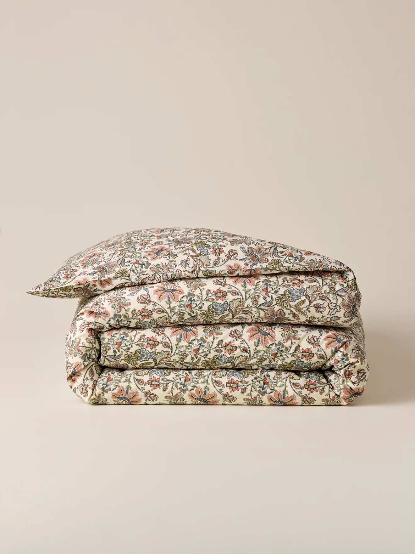 Housse de couette percale de coton "Augustine" - Image 2
