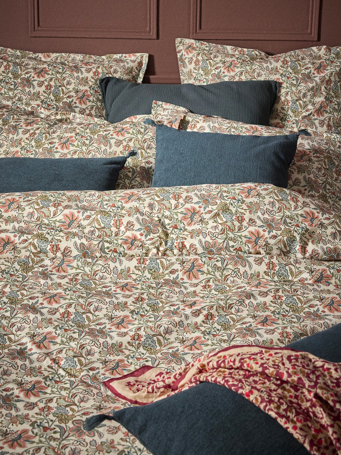 Housse de couette percale de coton "Augustine" - Image 8