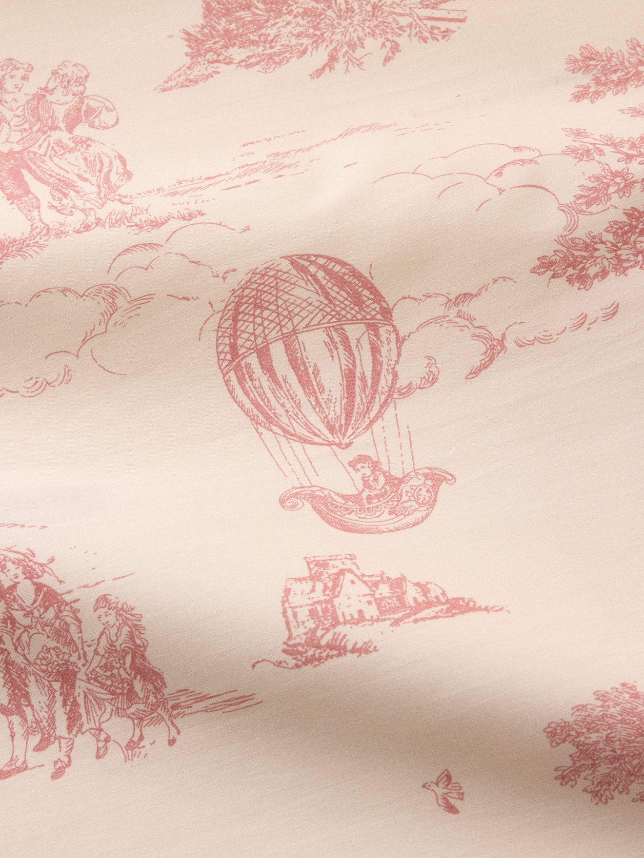 Housse de couette percale de coton "Esprit Toile de Jouy" - Image 4