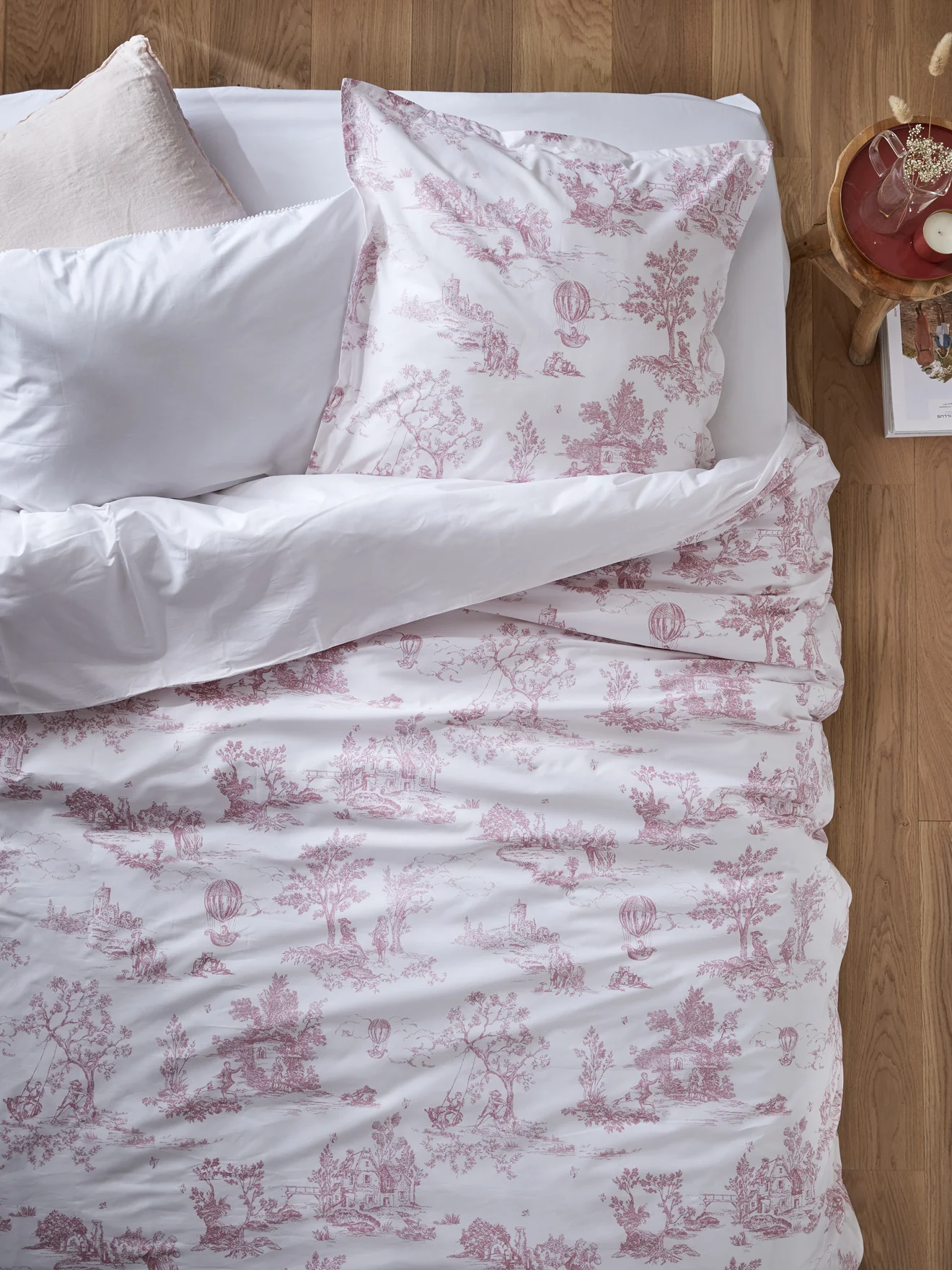 Housse de couette percale de coton "Esprit Toile de Jouy" - Image 7