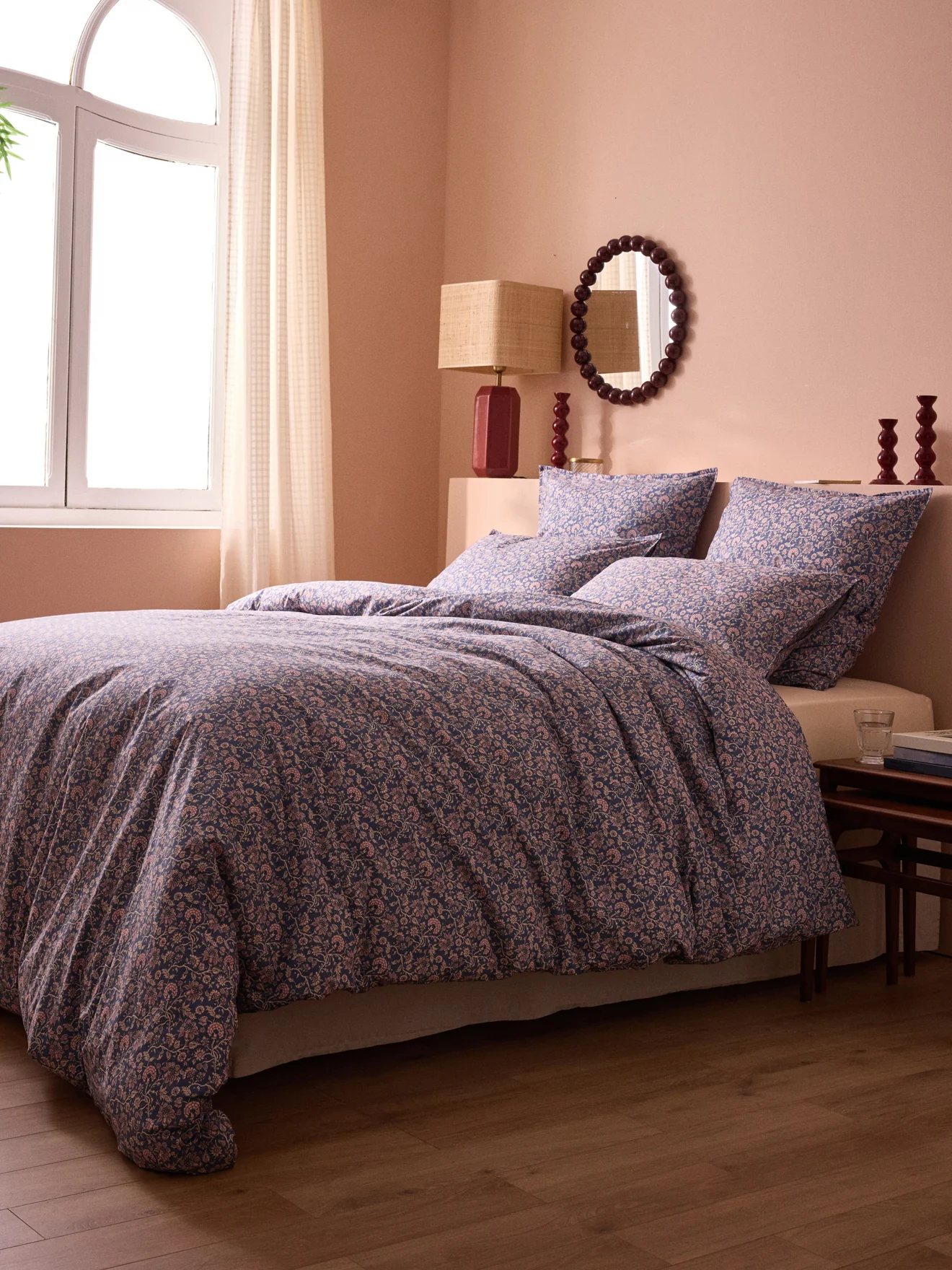 Housse de couette percale de coton "Abélie" - Image 3