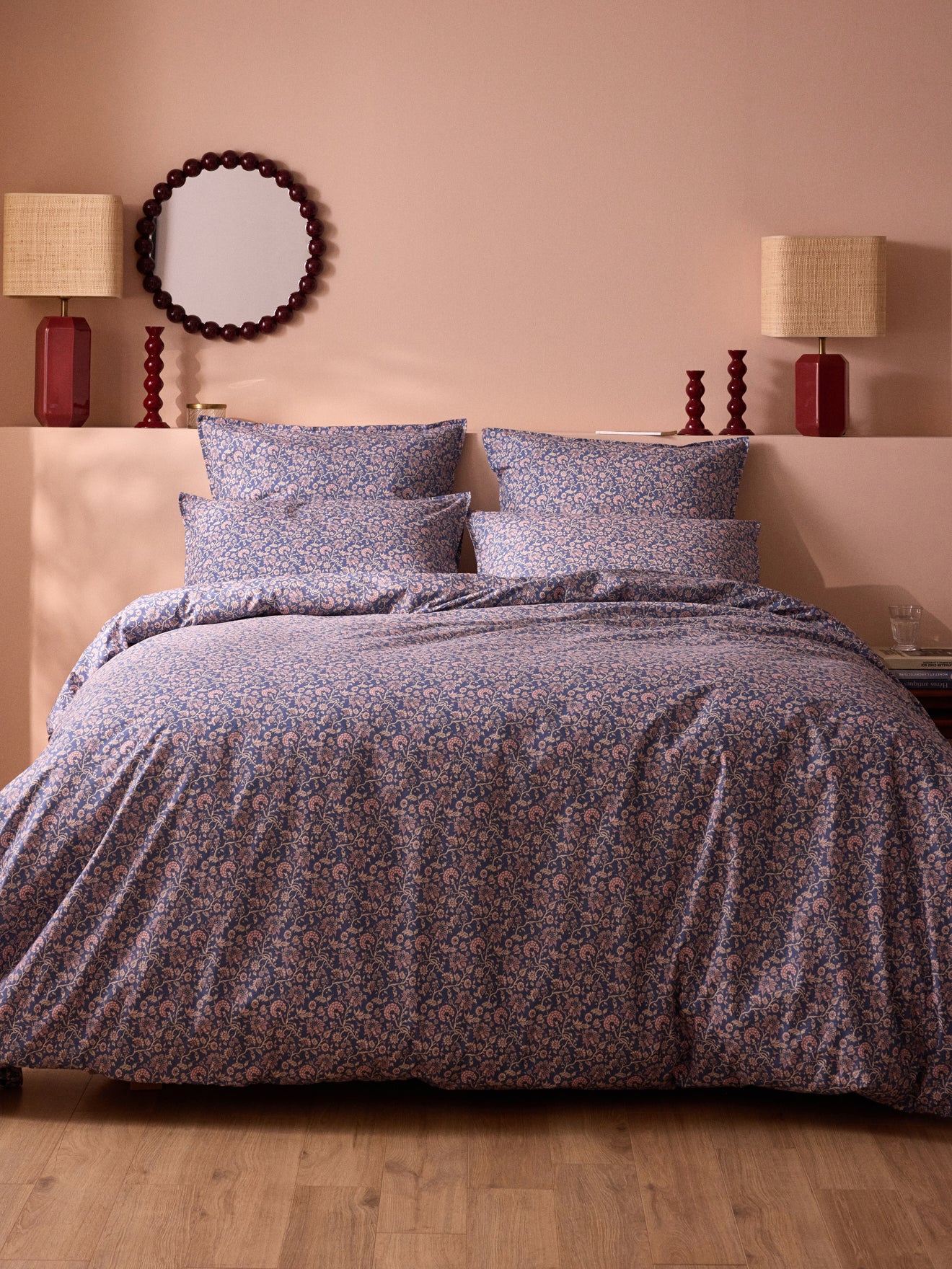 Housse de couette percale de coton "Abélie" - Image 4