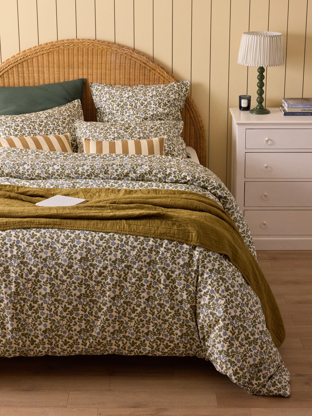 Housse de couette percale de coton "Manon" - Image 3