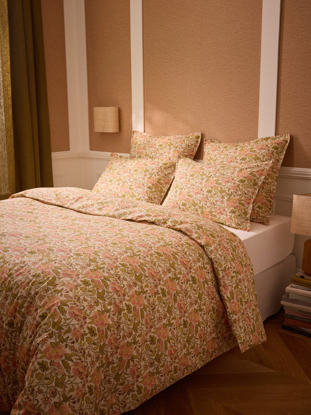 Housse de couette aspect lin "Marianne"