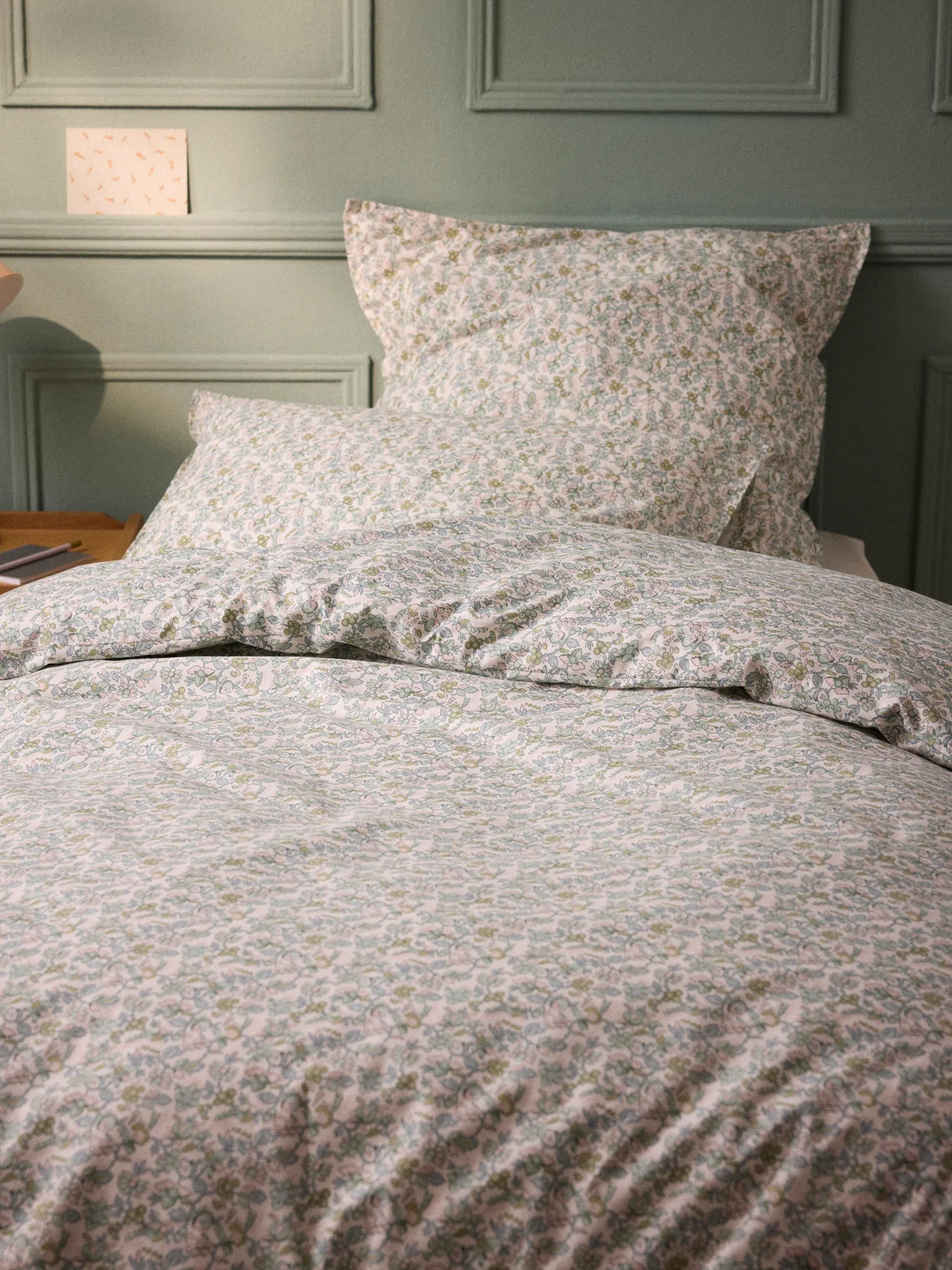 Housse de couette percale de coton "Mariette" - Image 3