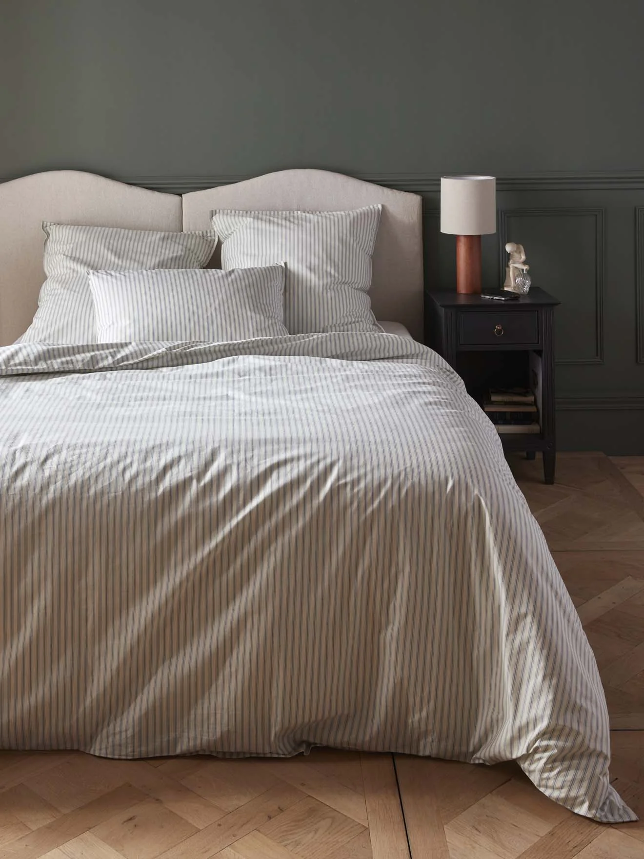 Housse de couette percale de coton "Coutil" - Image 2