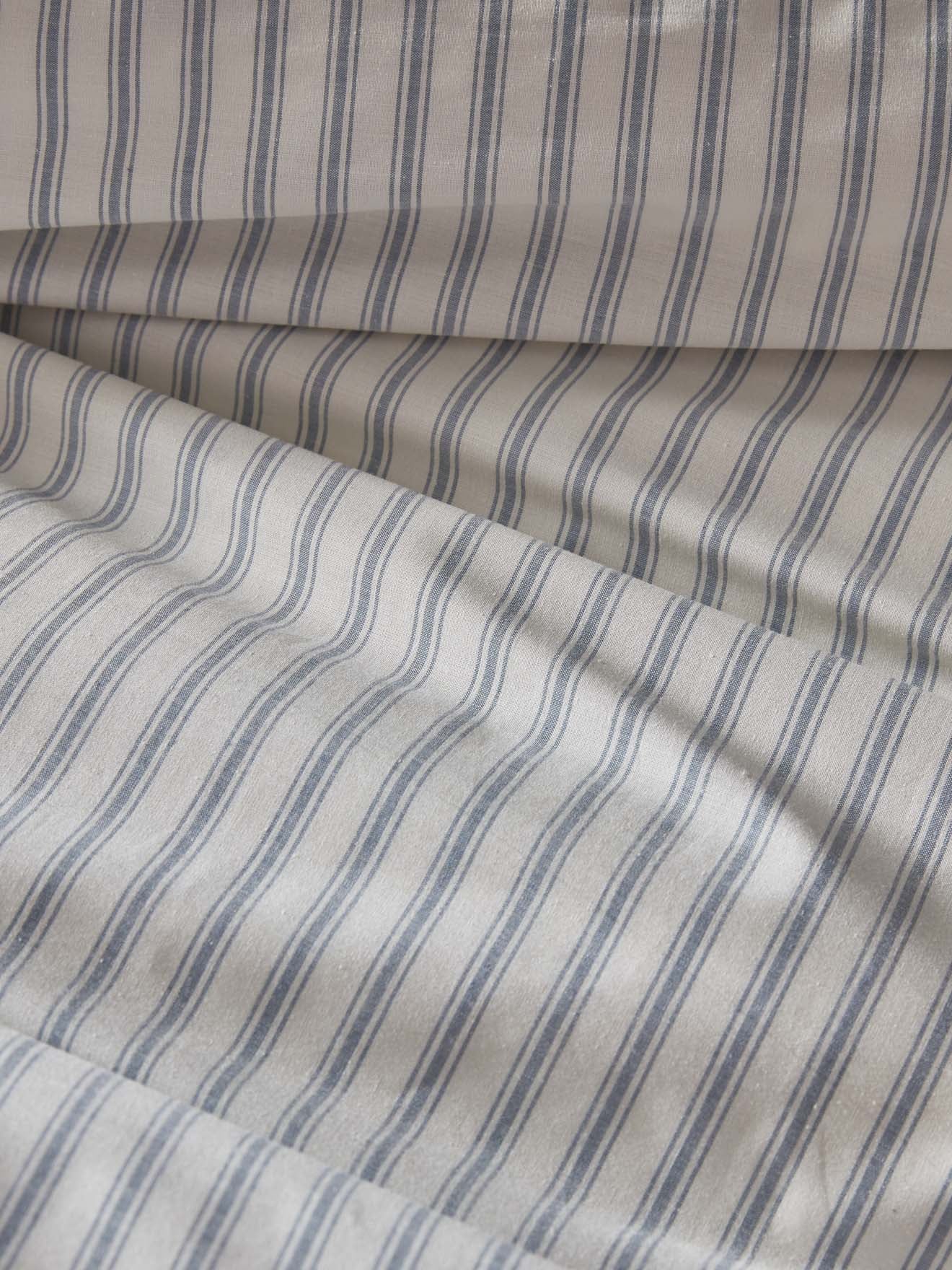 Housse de couette percale de coton "Coutil" - Image 4