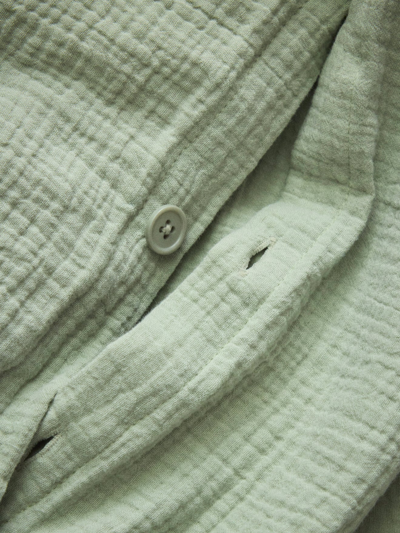 Housse de couette gaze de coton "Gaufrée" - Image 4