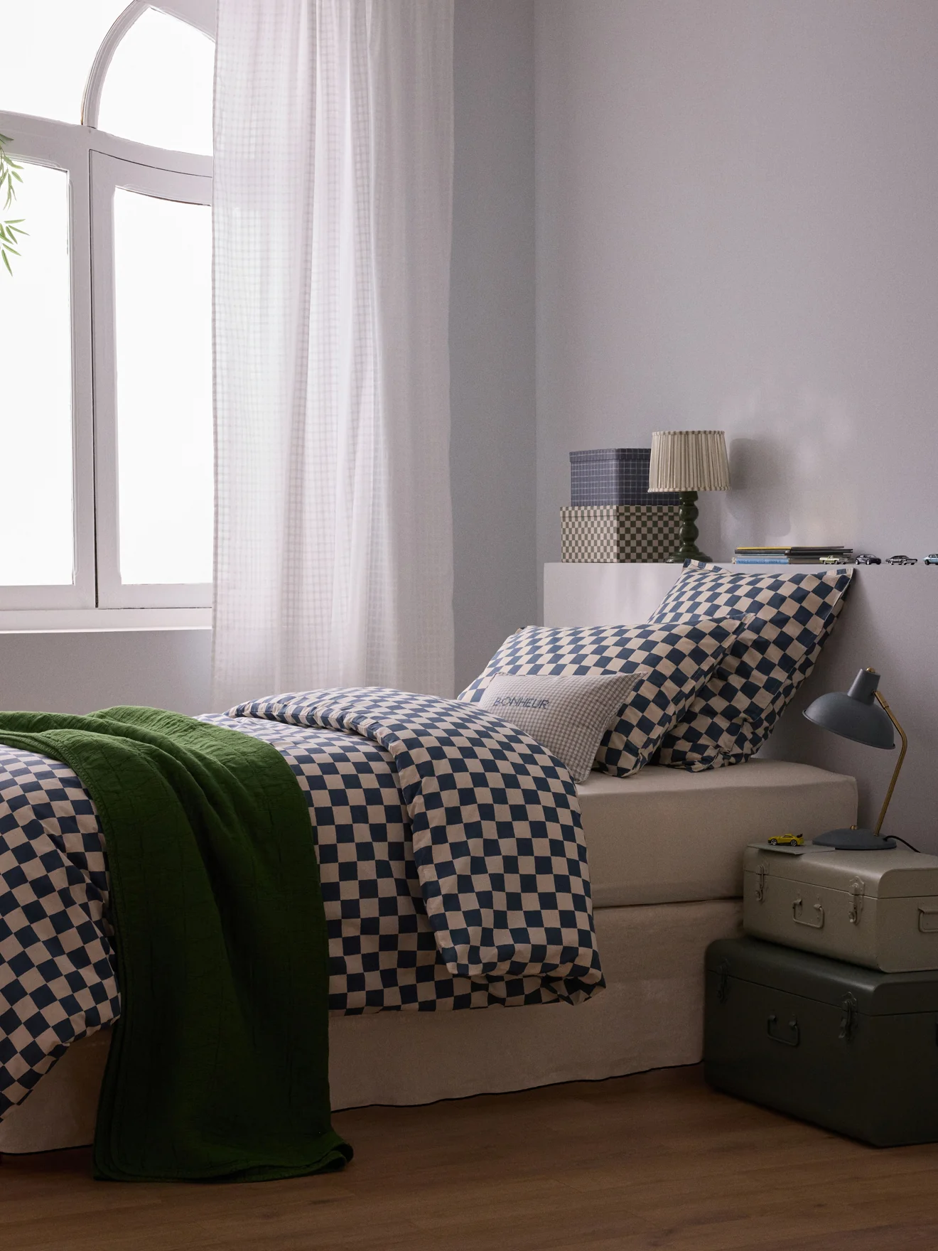 Housse de couette percale de coton "Marius" - Image 3
