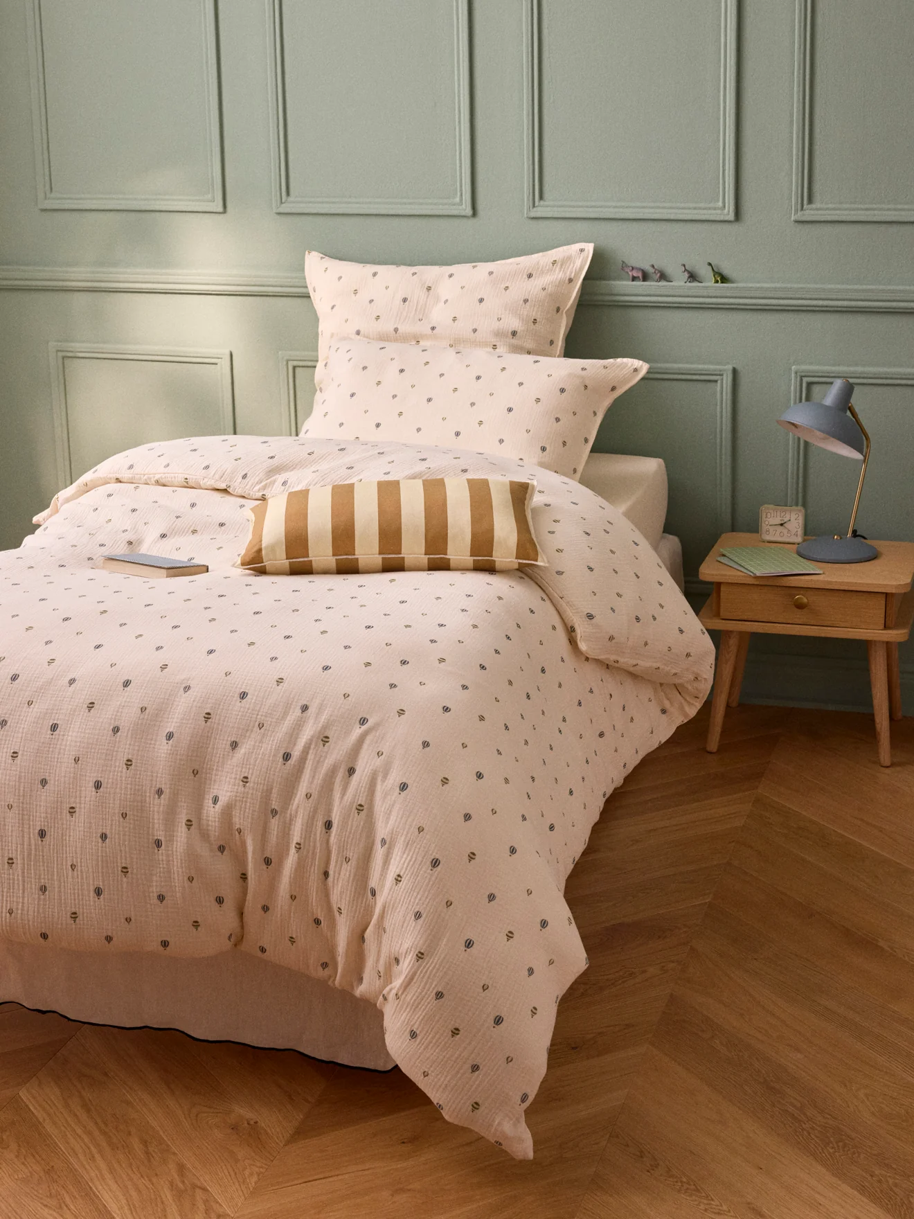 Housse de couette gaze de coton "Milan" - Image 5