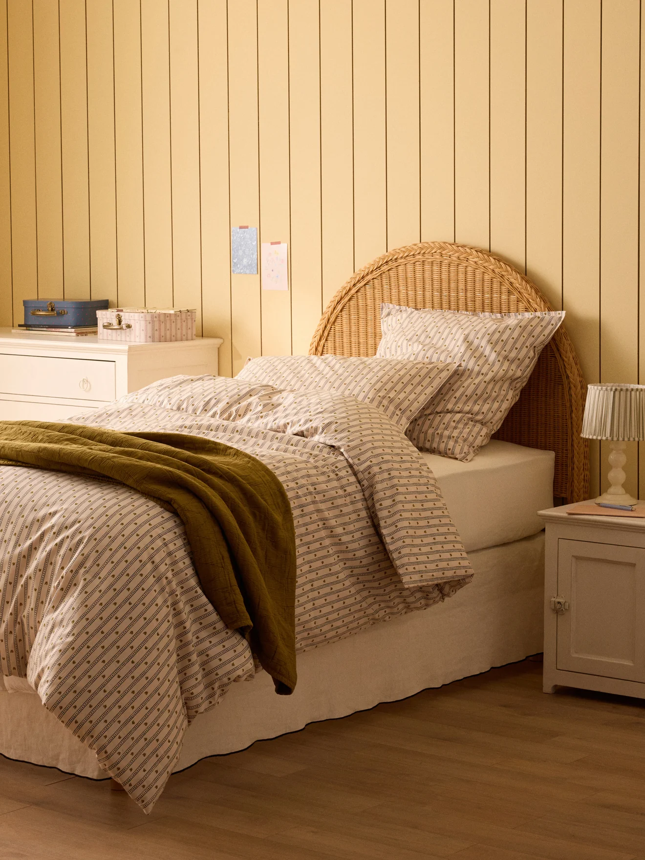 Housse de couette percale de coton "Avril" - Image 4