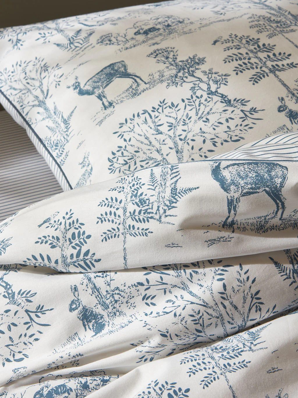 Housse de couette coton "Esprit petit Jouy" - Image 3