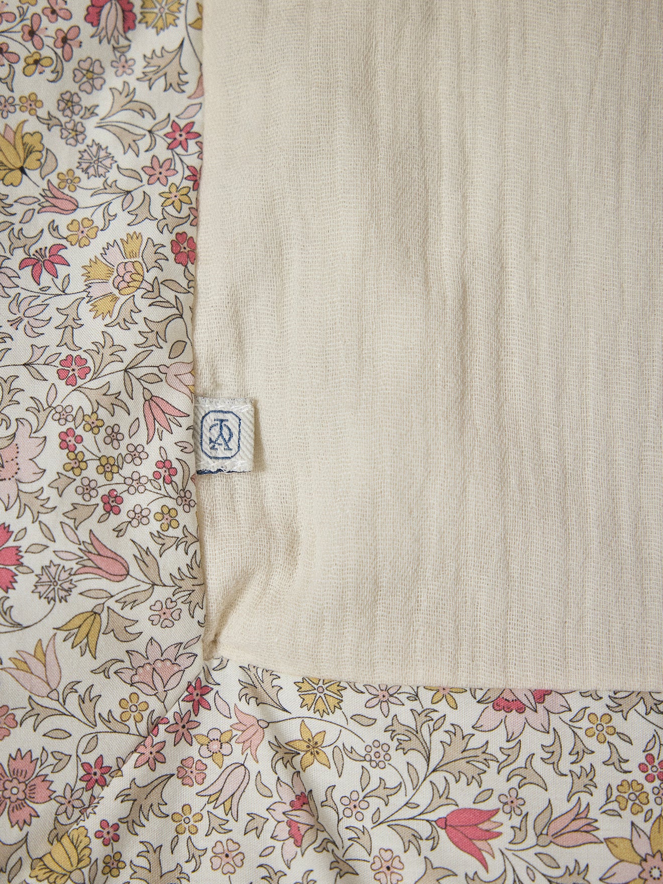 Tapis d'éveil tissu Liberty et gaze de coton - Image 3