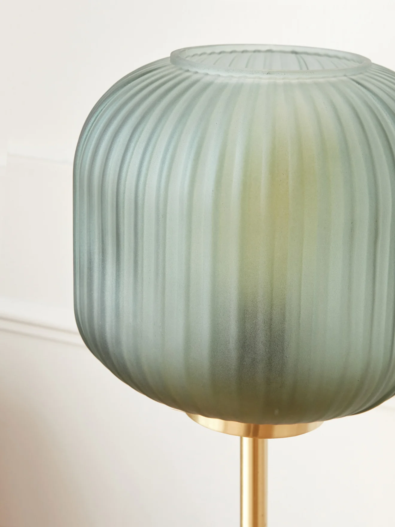Lampe métal et verre strié - Image 6