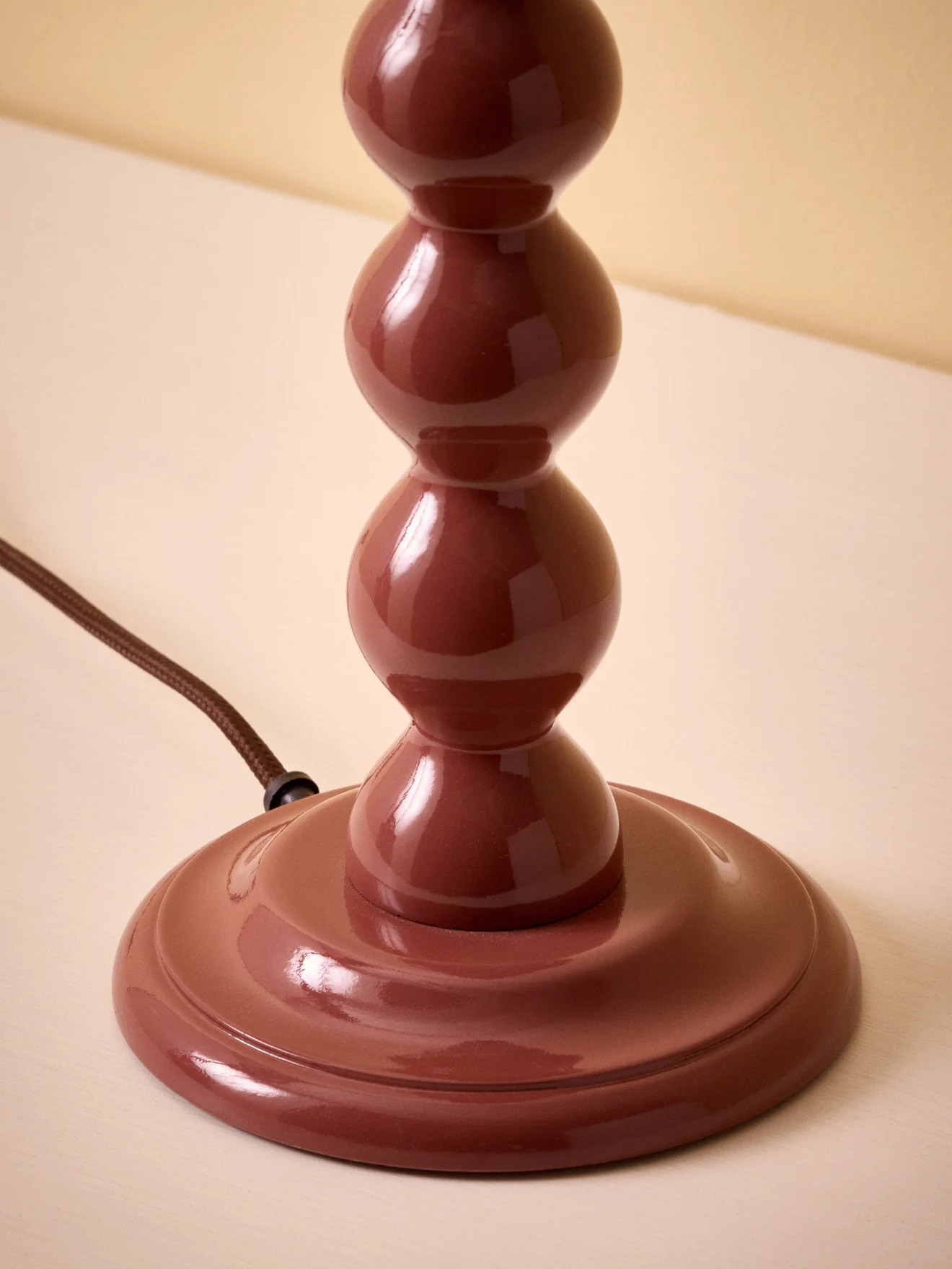 Pied de lampe en bois Bertille - Moyen Modèle - Image 5