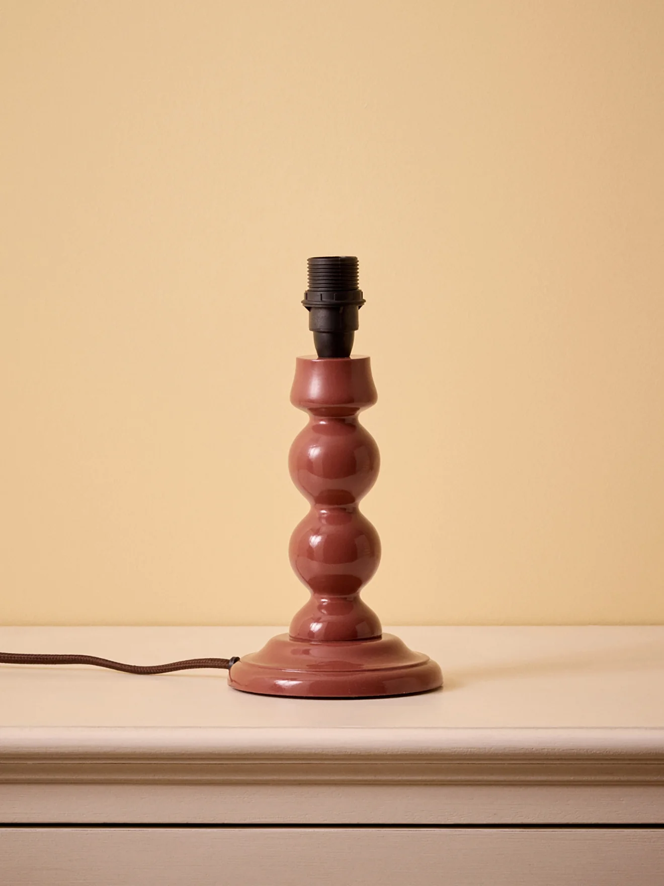 Pied de lampe en bois Bertille - Petit Modèle