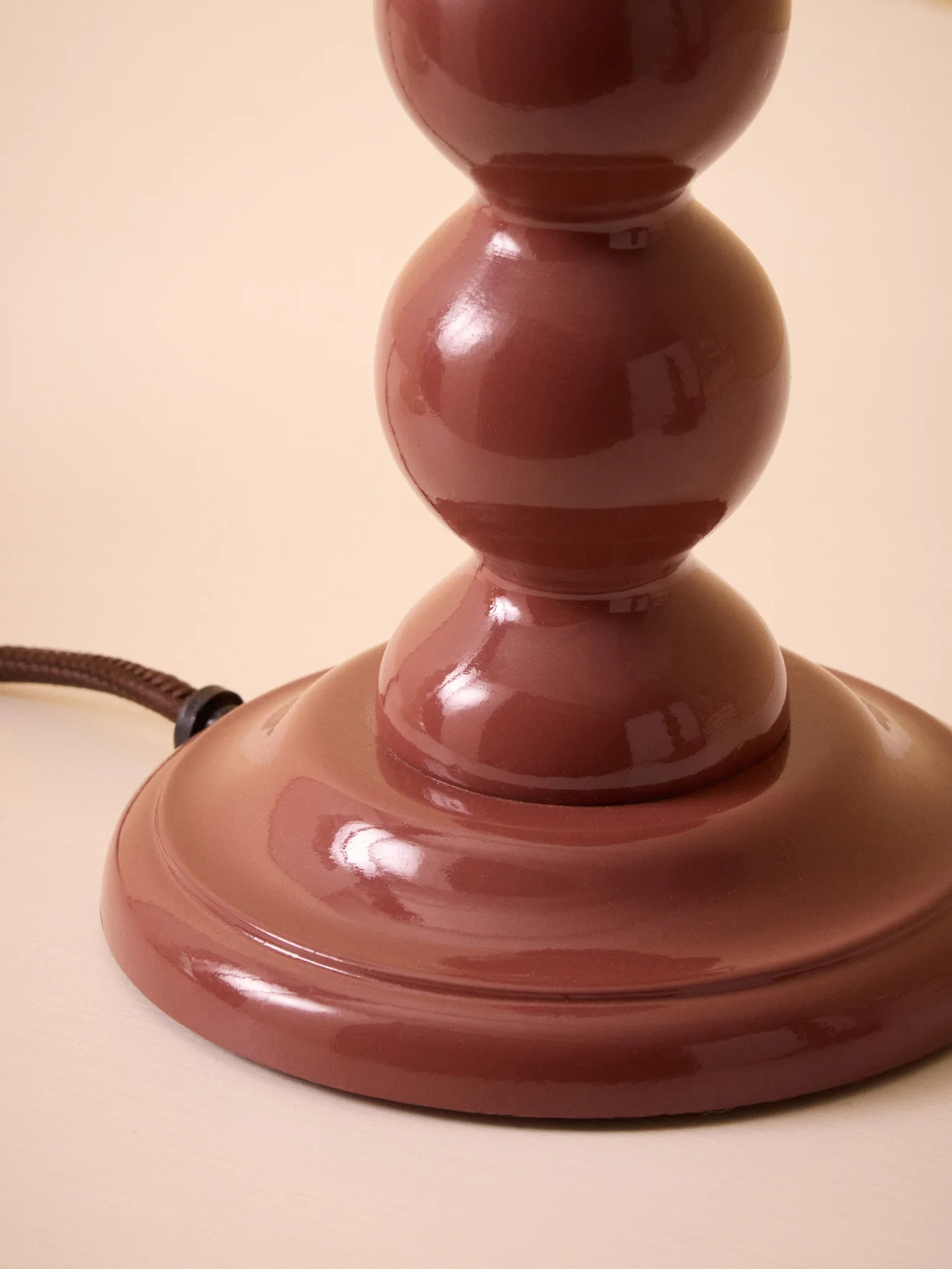 Pied de lampe en bois Bertille - Petit Modèle - Image 5