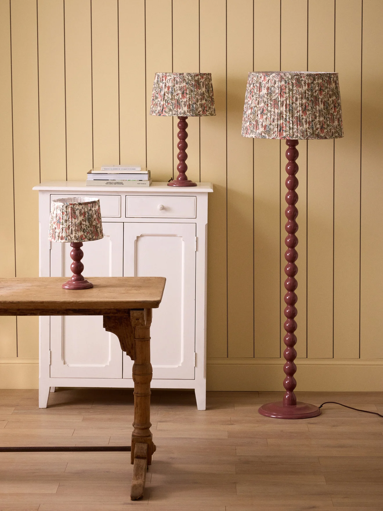 Pied de lampe en bois Bertille - Petit Modèle - Image 8