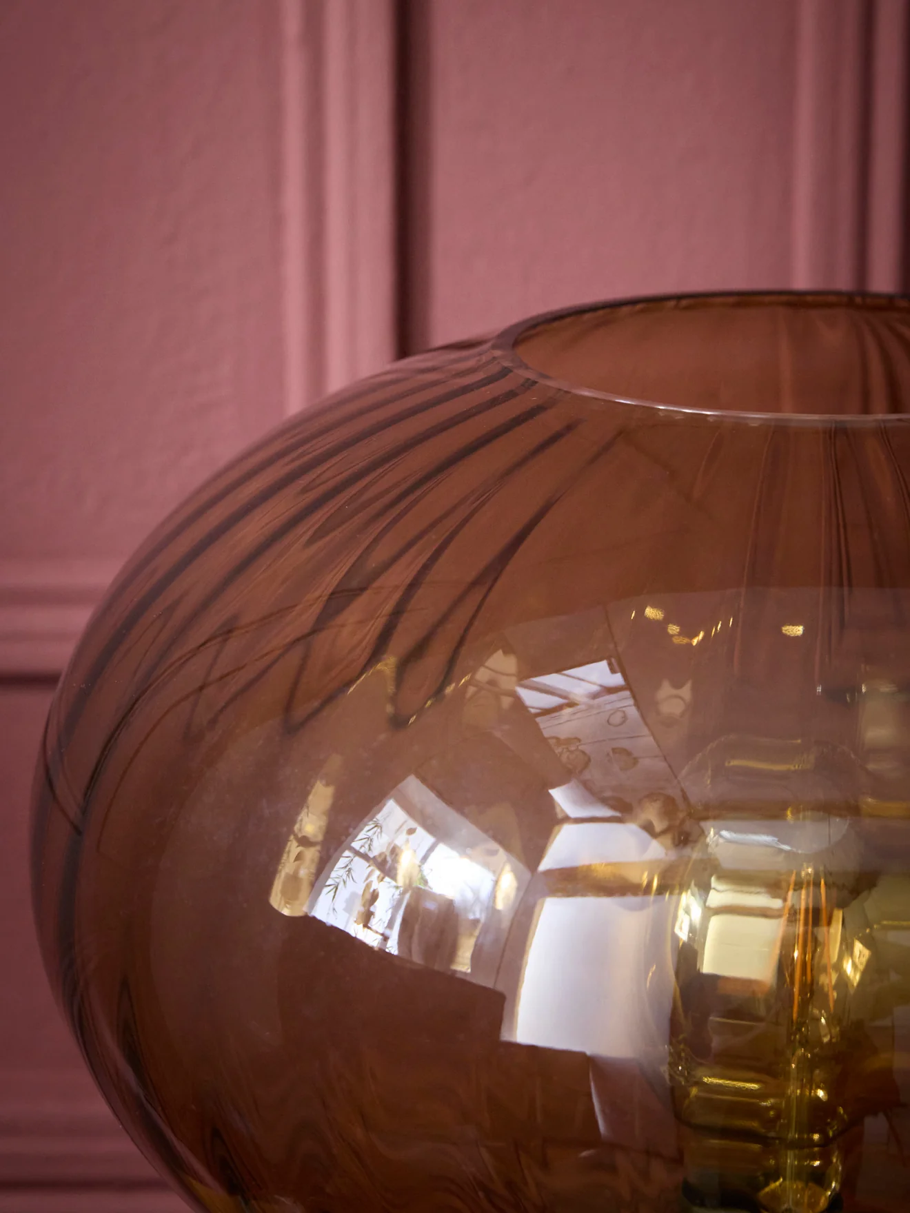 Lampe Martin en verre ciselé XL - Image 5