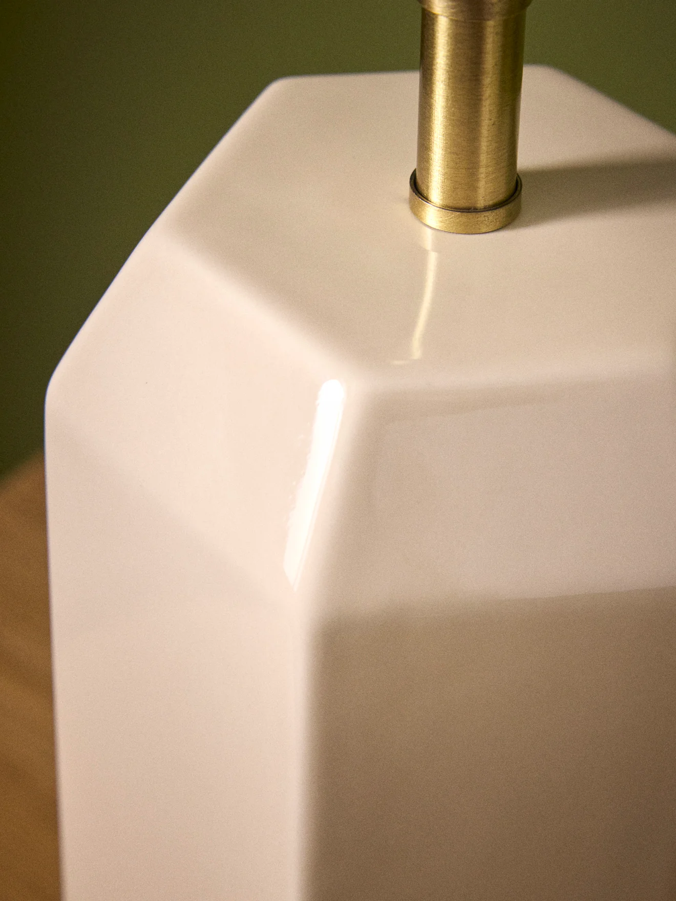 Pied de lampe en céramique - Grand modèle Victoire - Image 2