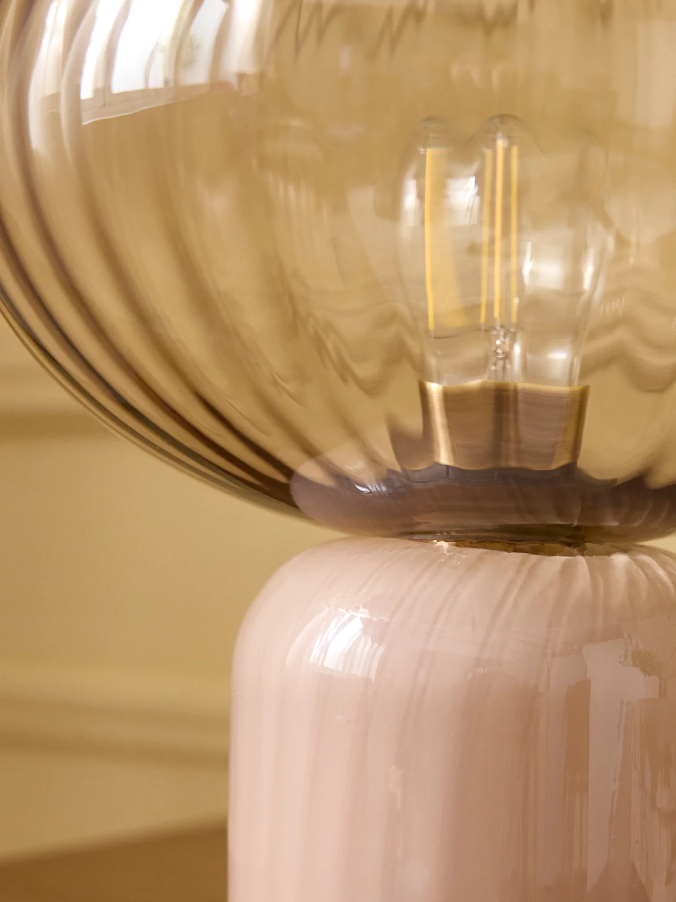 Lampe Martin en verre ciselé - Image 3