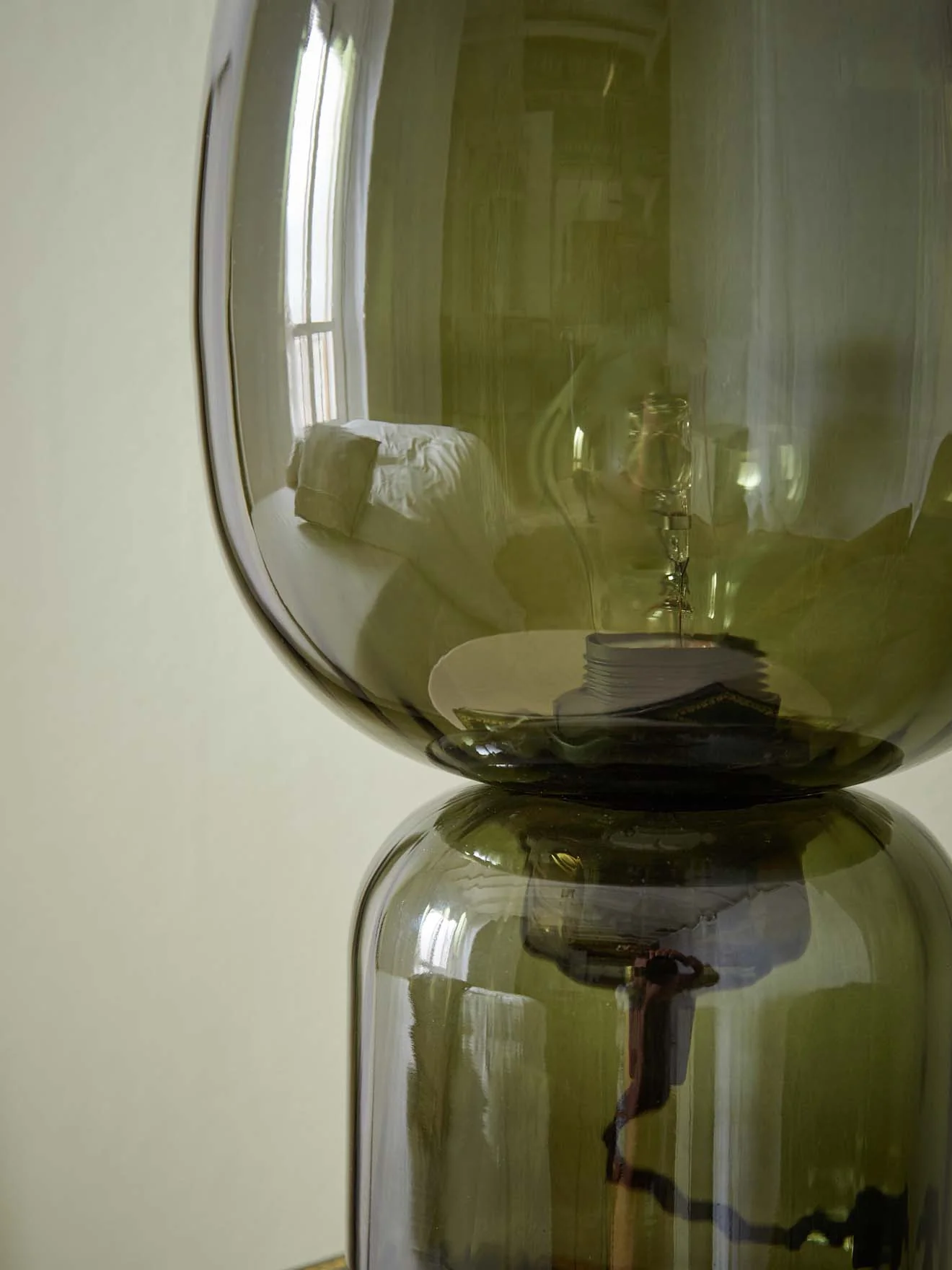 Lampe Louise en verre teinté - Image 8