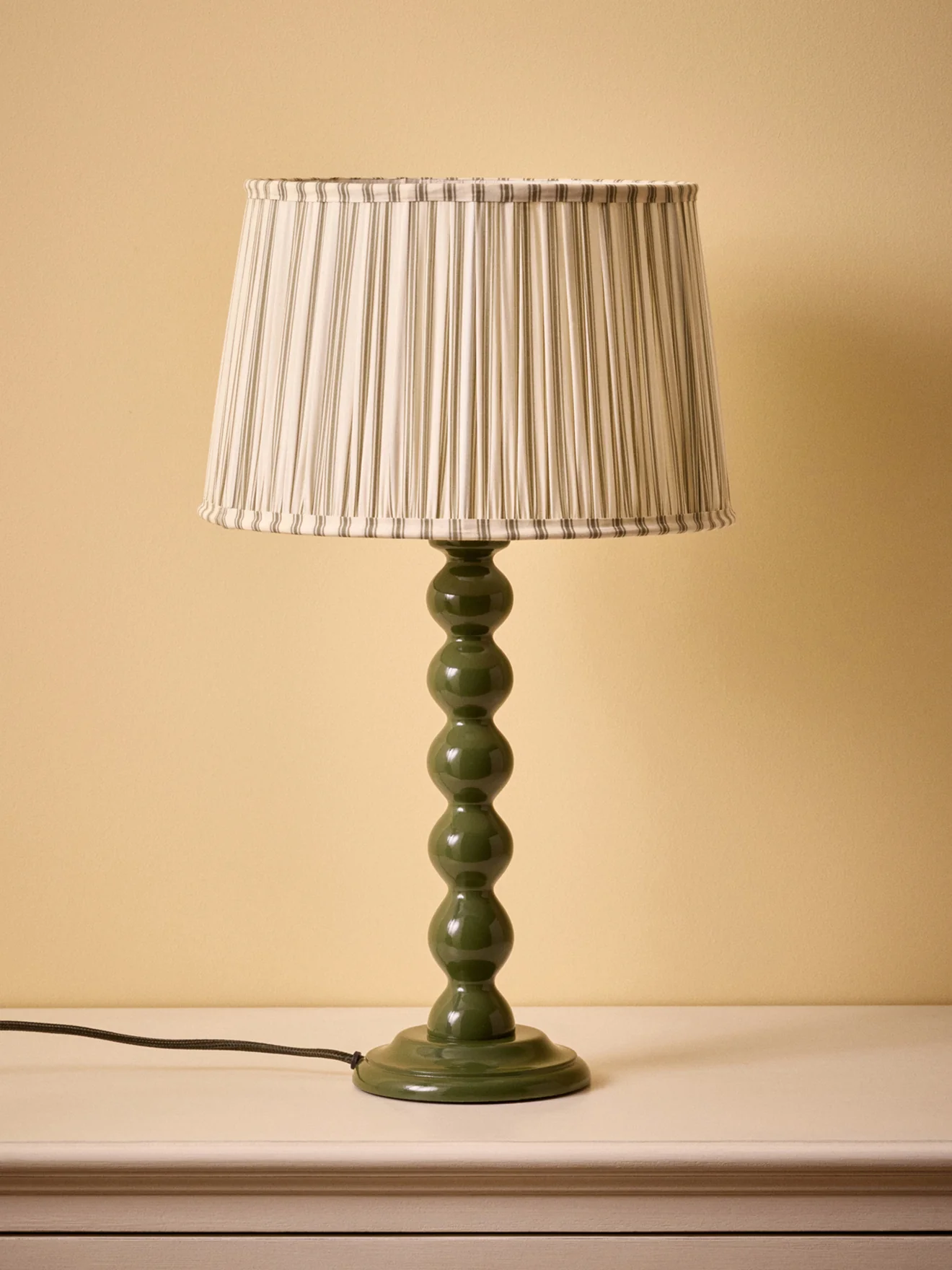 Pied de lampe en bois Bertille - Moyen Modèle - Image 2