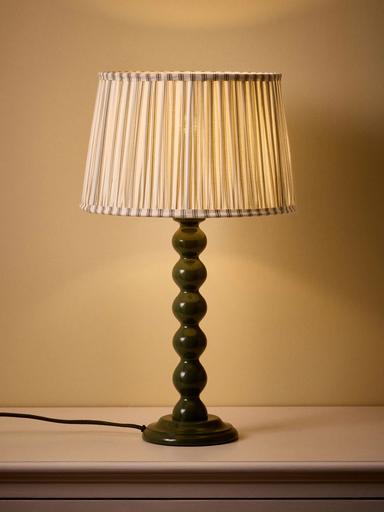 Pied de lampe en bois Bertille - Moyen Modèle - Image 3