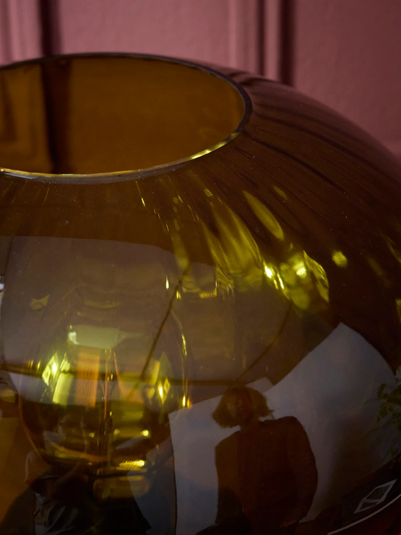 Lampe Martin en verre ciselé XL - Image 5