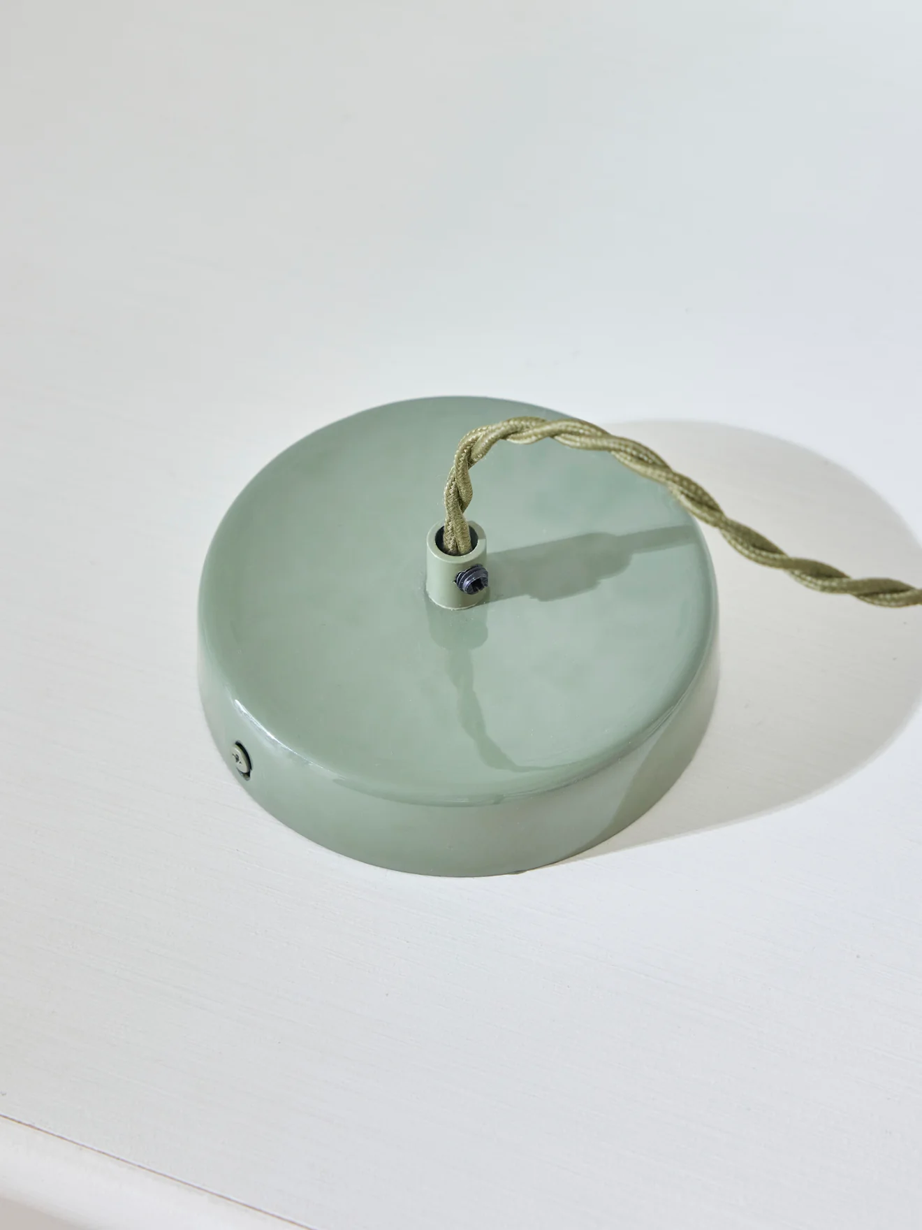 Suspension Aline en métal émaillé - petit modèle - Image 3