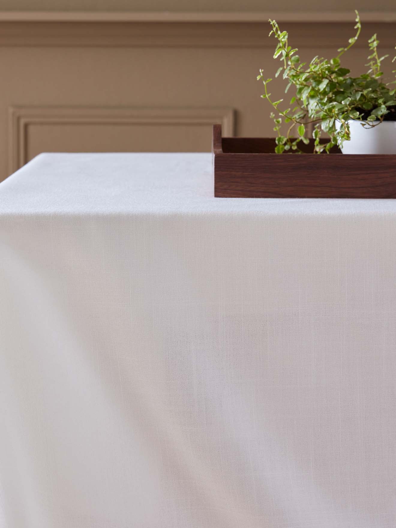 Nappe anti-taches aspect lin - Image 2