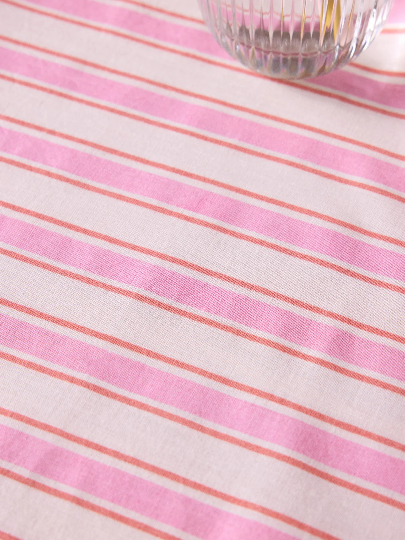 Nappe rayée en coton - Image 2