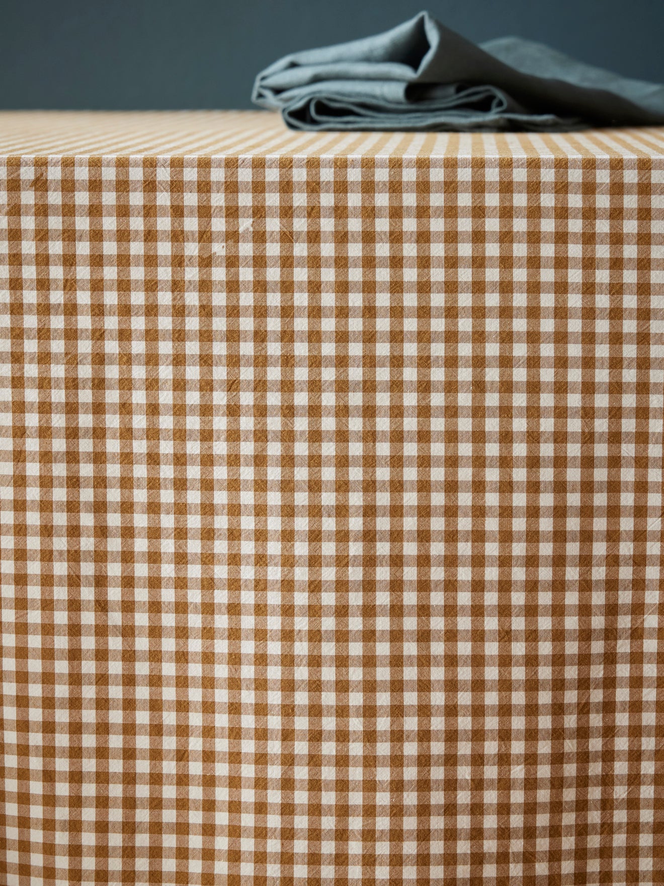 Nappe vichy en percale de coton - Image 2