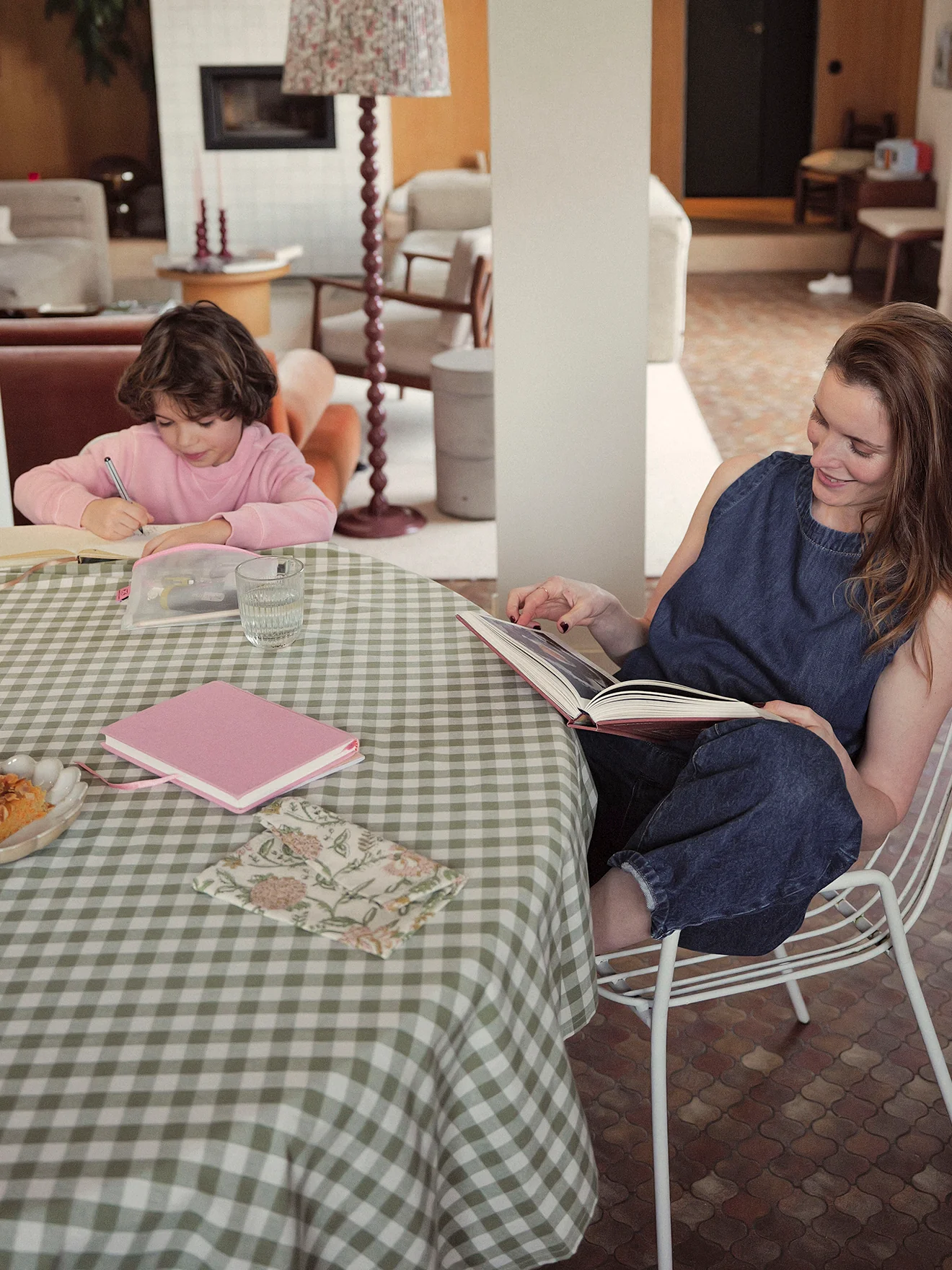 Nappe vichy en coton - Image 4