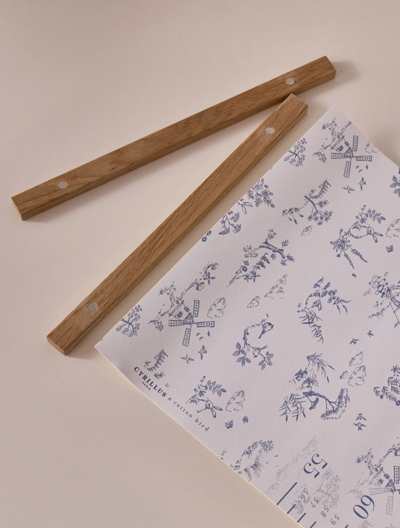 Toise esprit Toile de Jouy - Cyrillus X Cotton Bird - Image 4