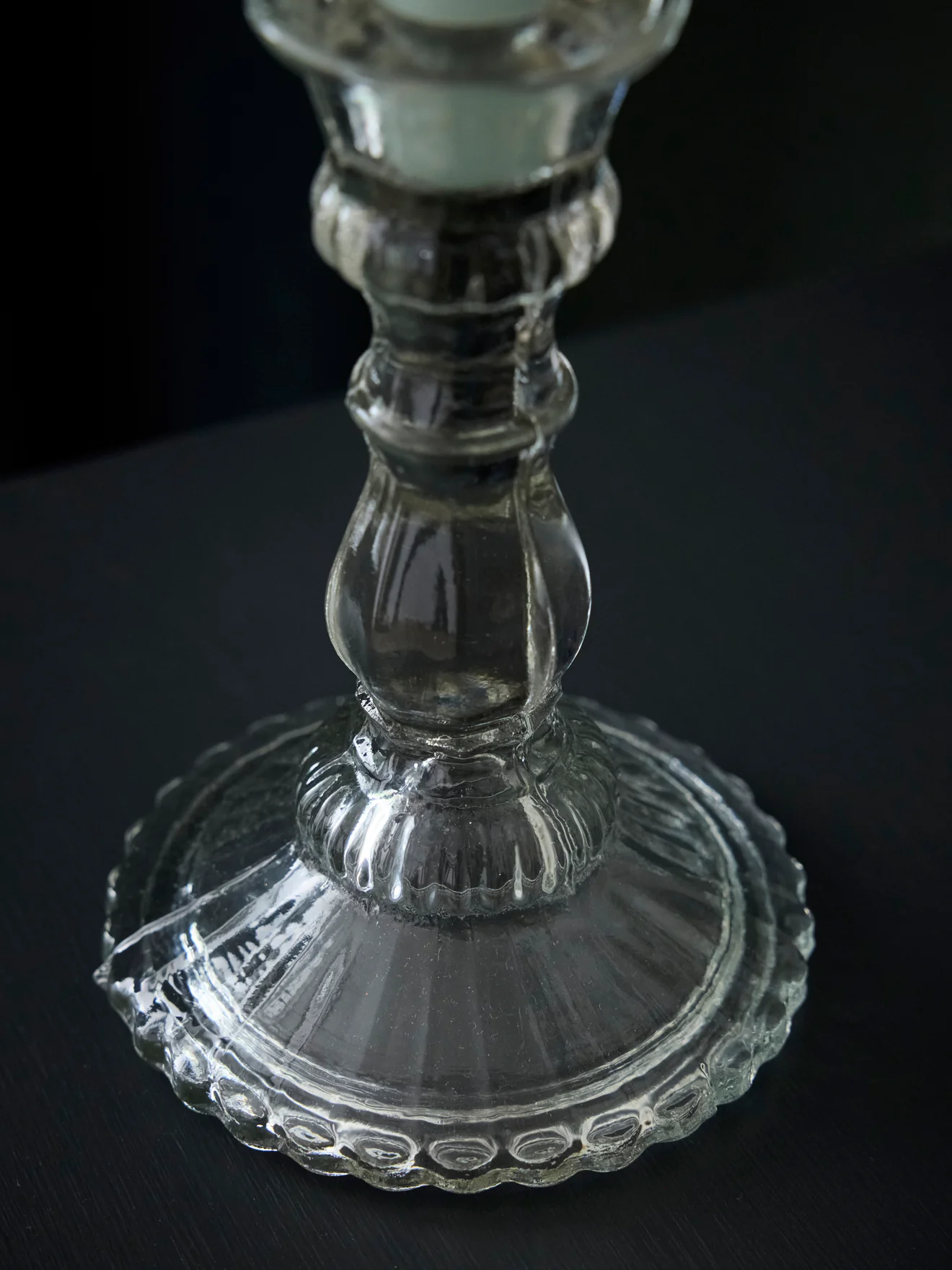 Bougeoir en verre Lou - Image 2