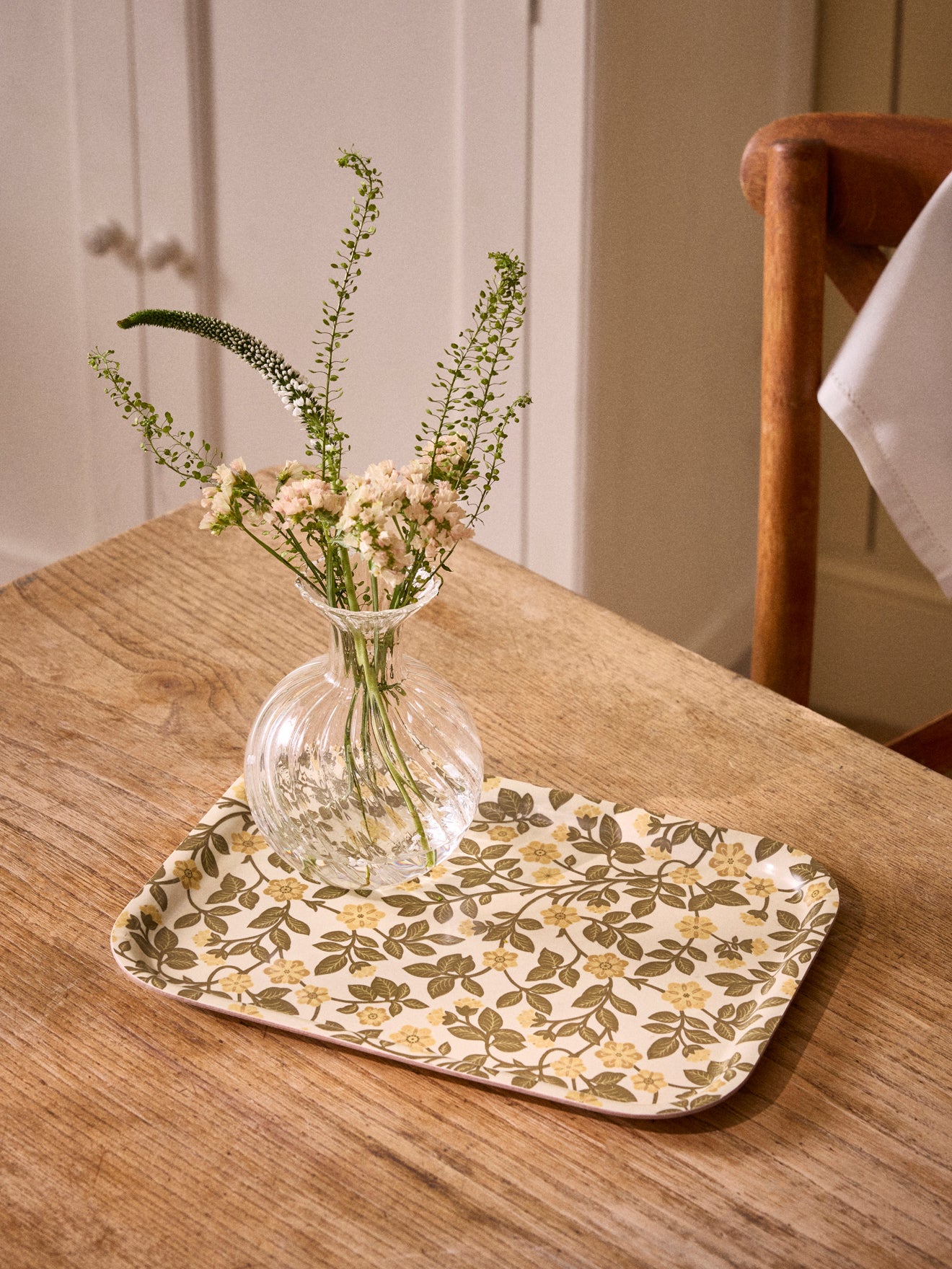 Plateau floral en bois - Image 5