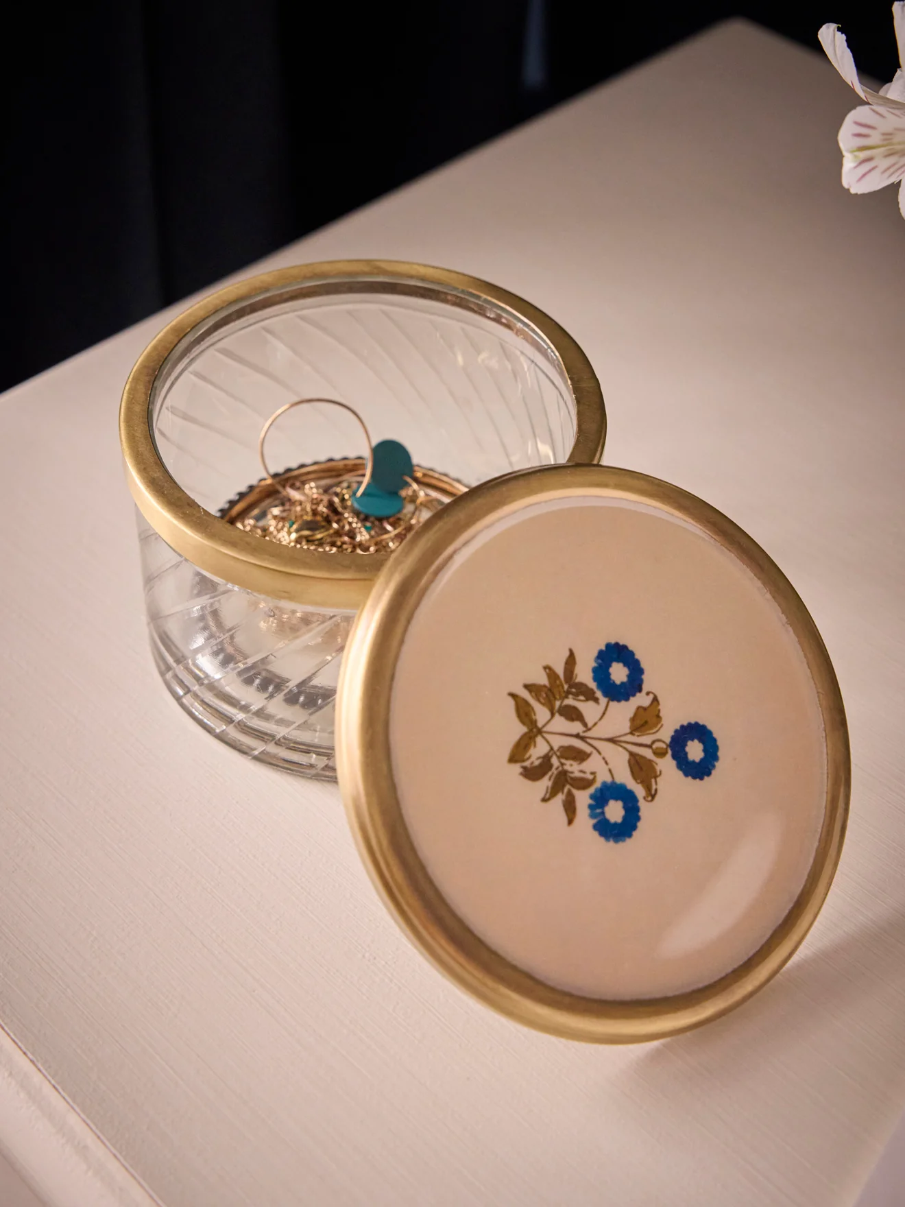 Boîte en verre avec couvercle - Grand modèle - Image 3
