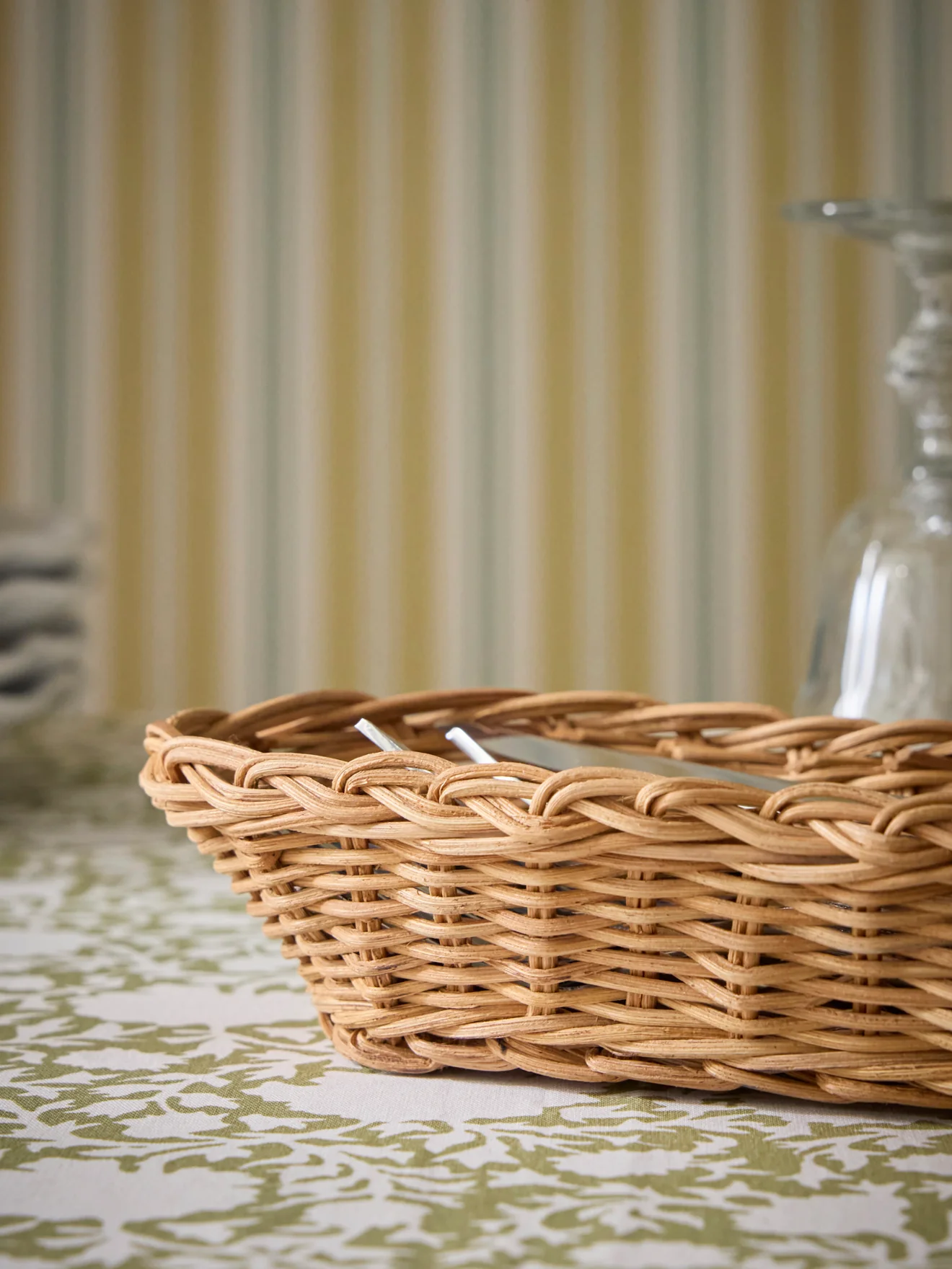 Panier de table en rotin - Taille S - Image 2