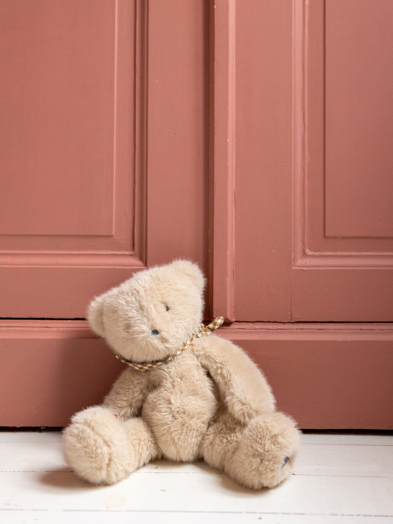 Peluche ourson Louison - Collection Cyrillus X Maïlou Tradition - Image 4